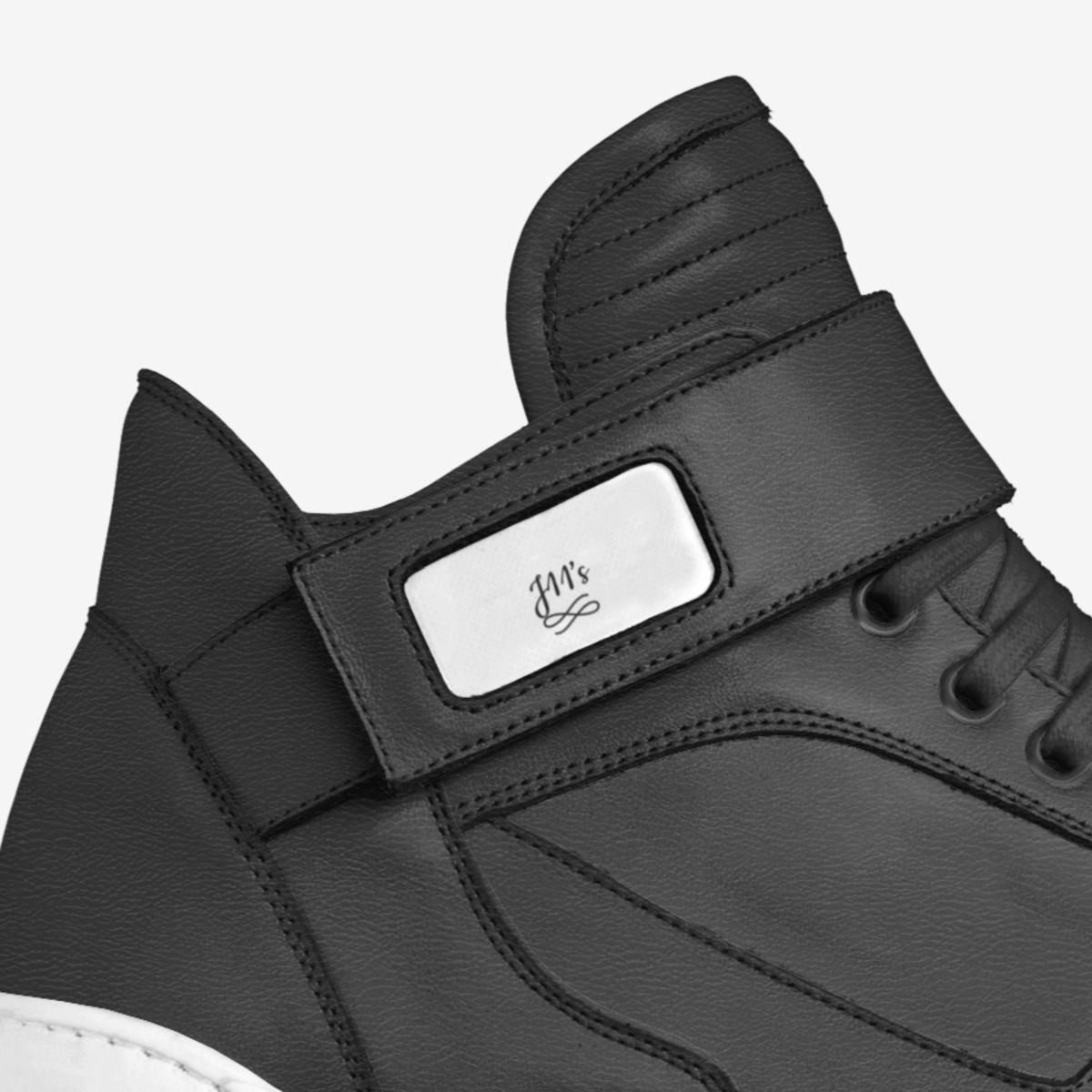 J11’s custom made in Italy shoes by Corie Jarrett | Detail view