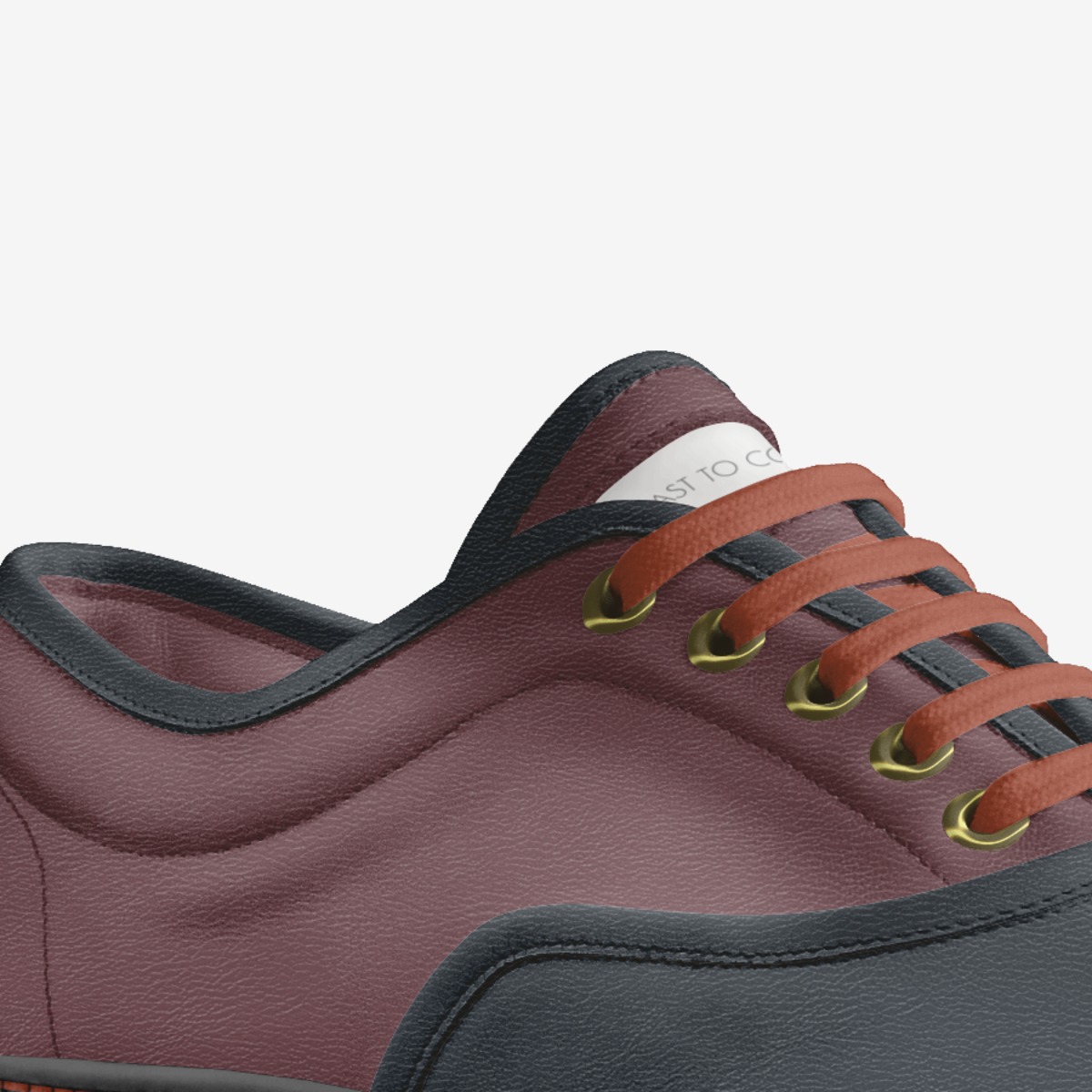 coast to coast custom made in Italy shoes by Barnaby Riste-smith | Detail view