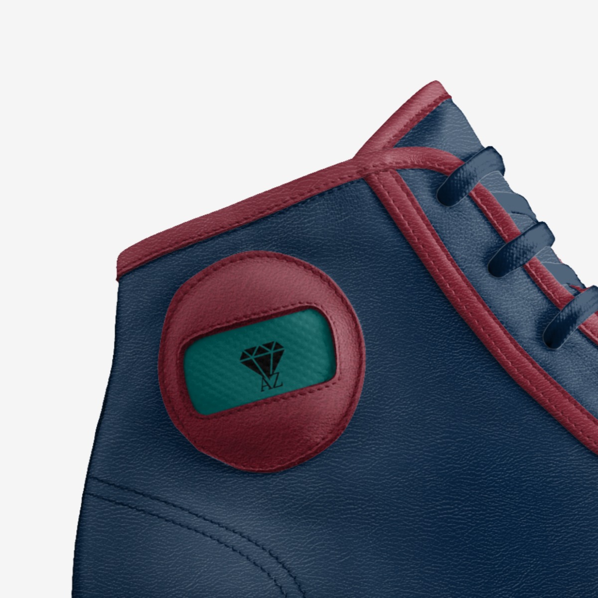 Azeb custom made in Italy shoes by Feven Semere | Detail view