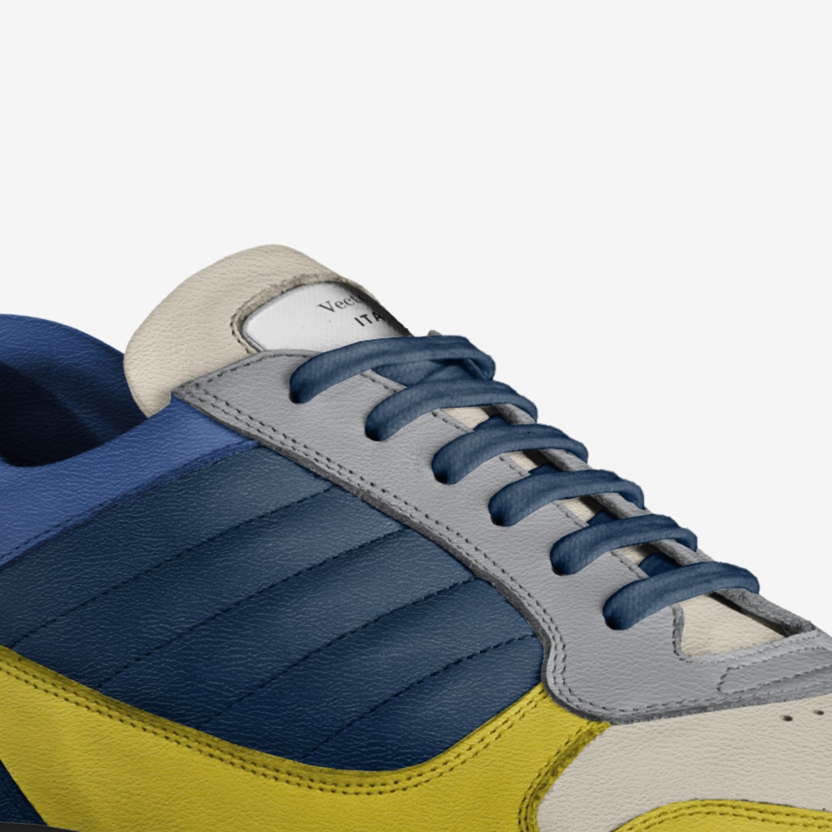Vector X custom made in Italy shoes by Jonathan Hou | Detail view