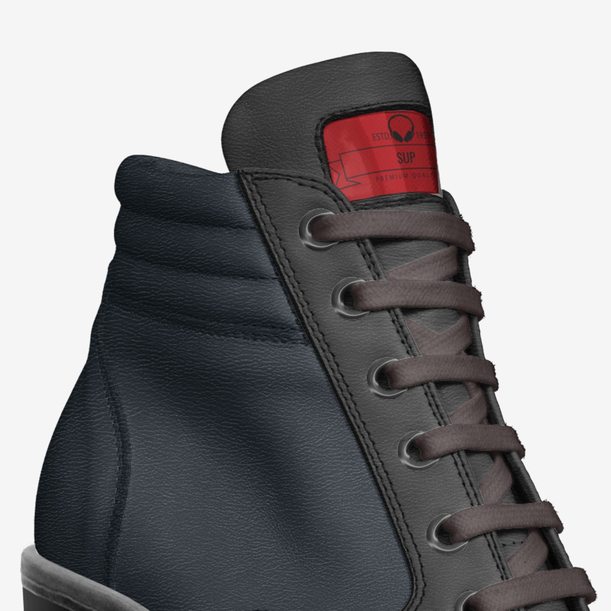 Sup custom made in Italy shoes by Jaelyn Givens | Detail view