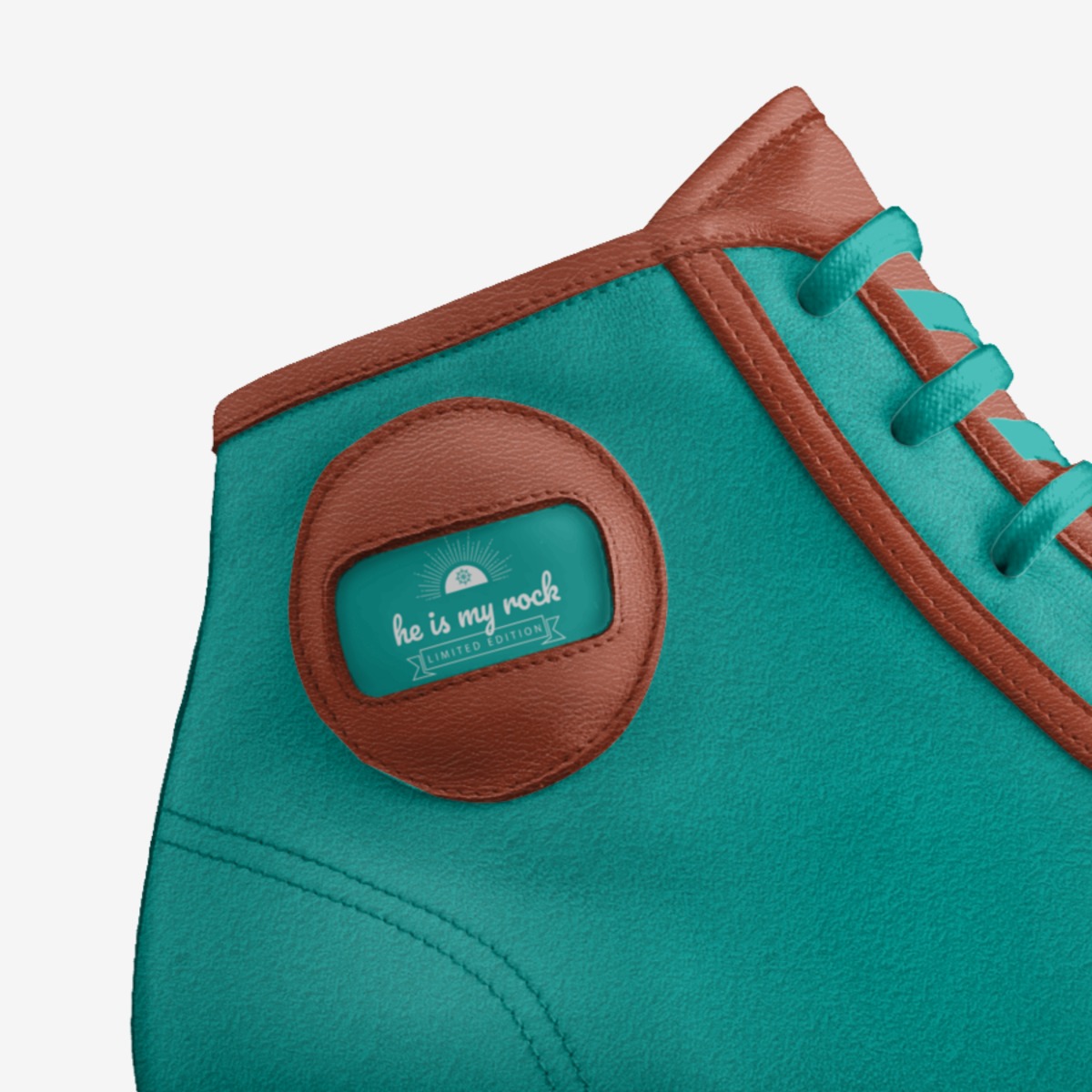 light shoes custom made in Italy shoes by Tyjine Schoria Montgomery | Detail view
