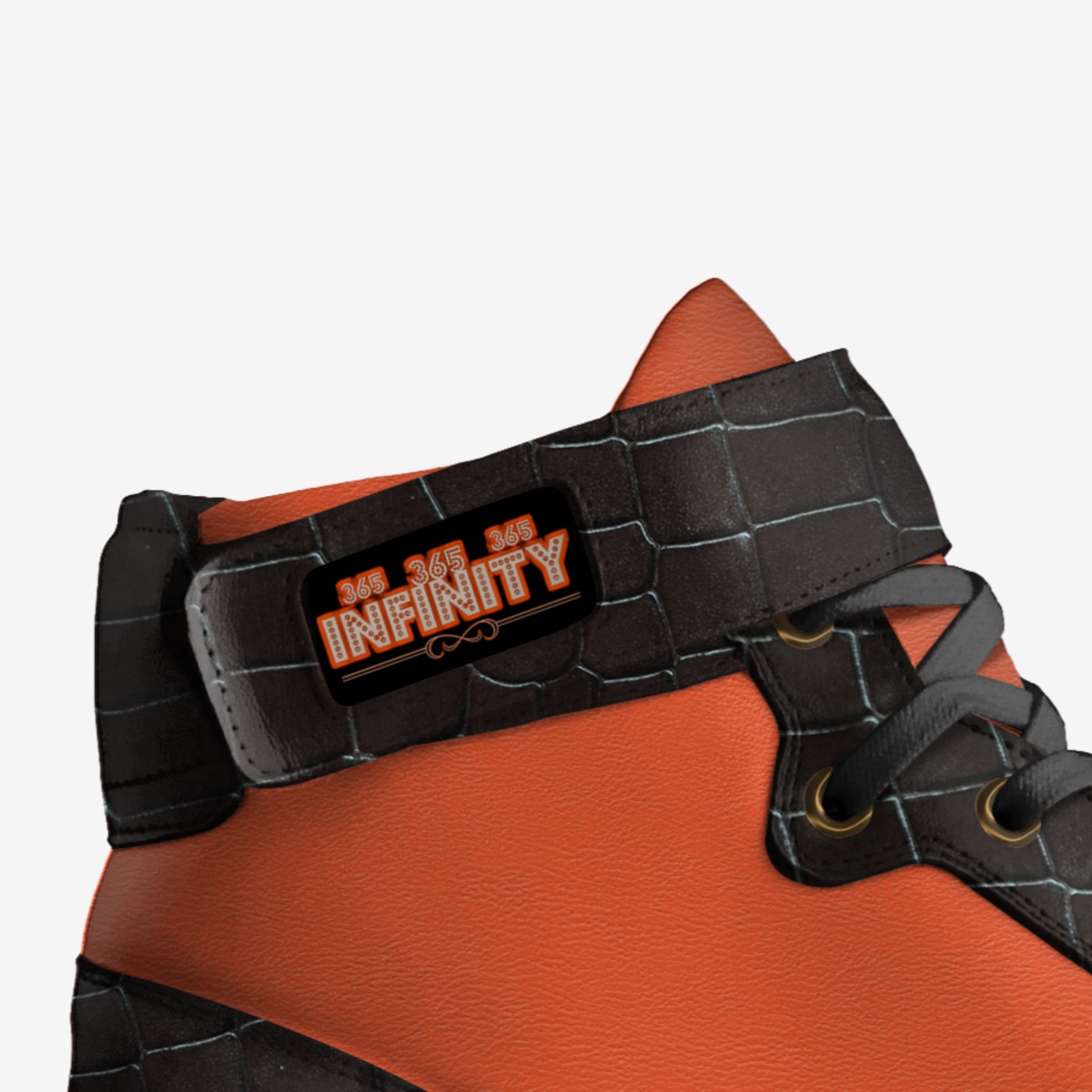 365 INFINITY custom made in Italy shoes by Michael Rhodes | Detail view