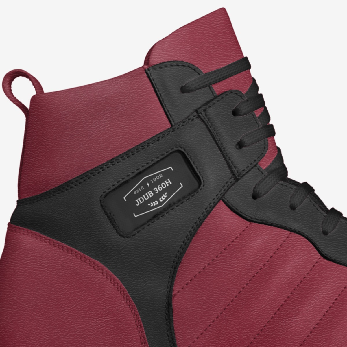 Jdub 360H custom made in Italy shoes by Justin W | Detail view
