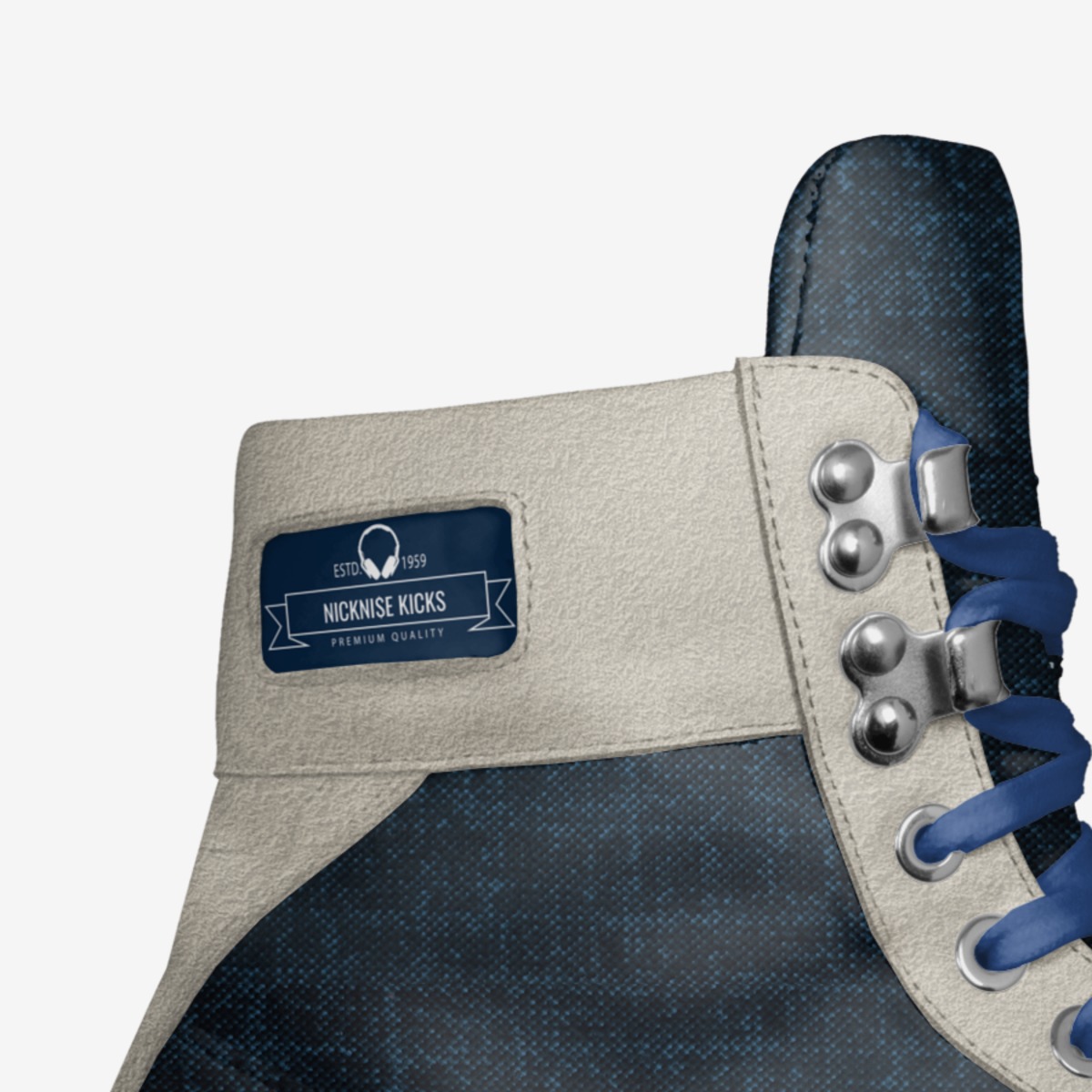 NickRock custom made in Italy shoes by Aaron Schubach | Detail view