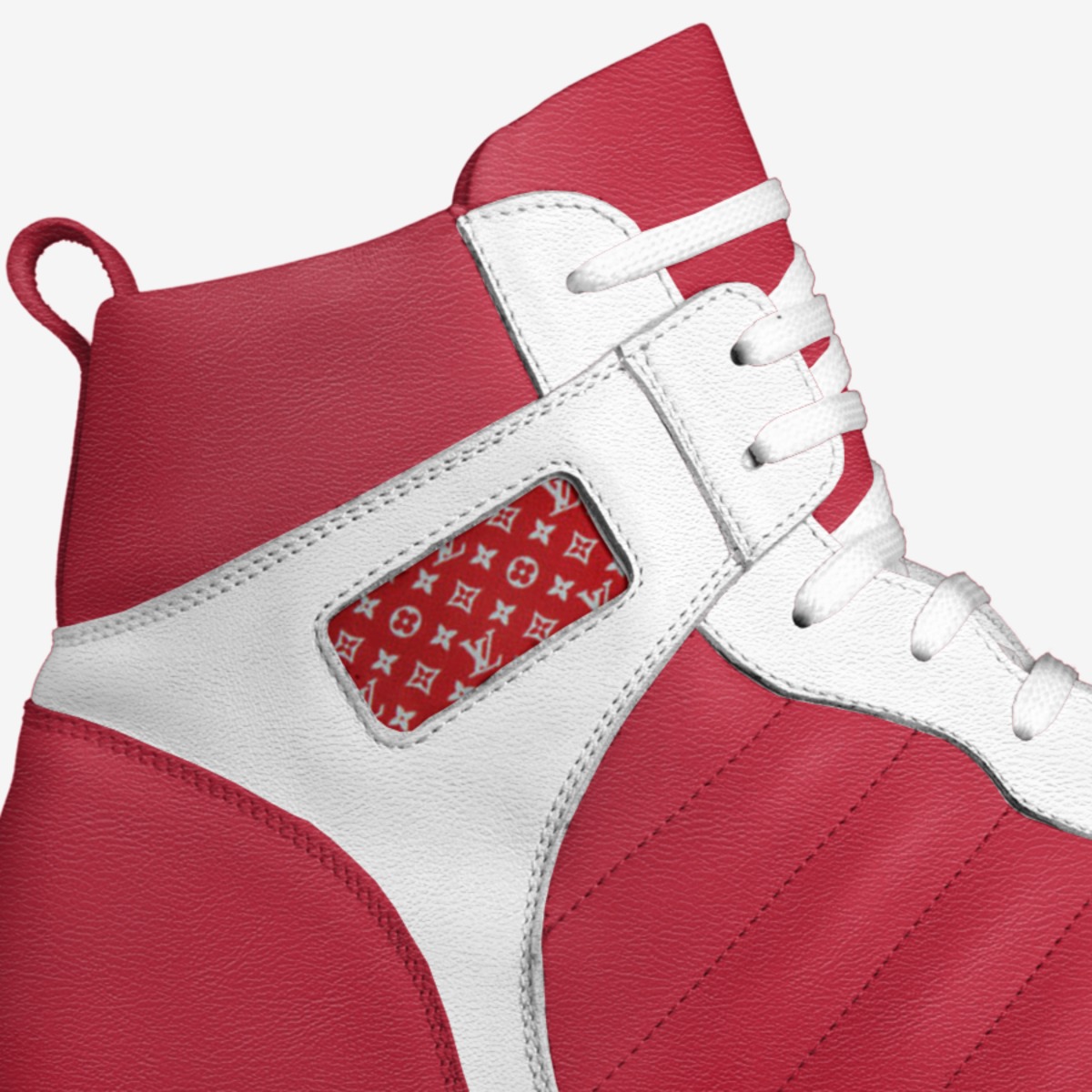 xmflash custom made in Italy shoes by Xander Mcguire | Detail view
