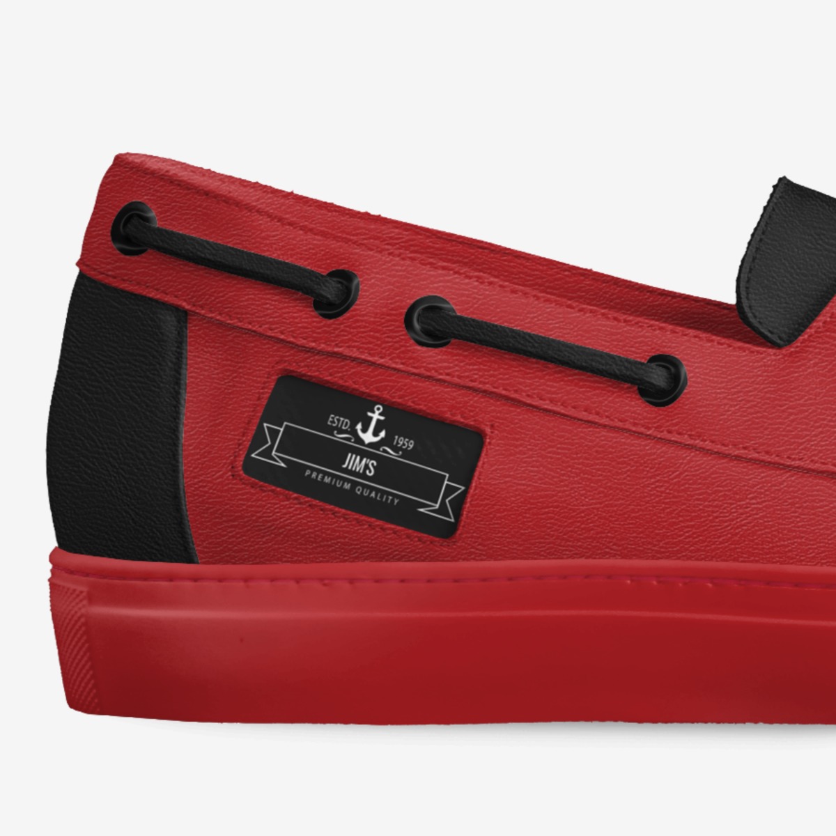 Jim's custom made in Italy shoes by Jimmy J Richardson | Detail view
