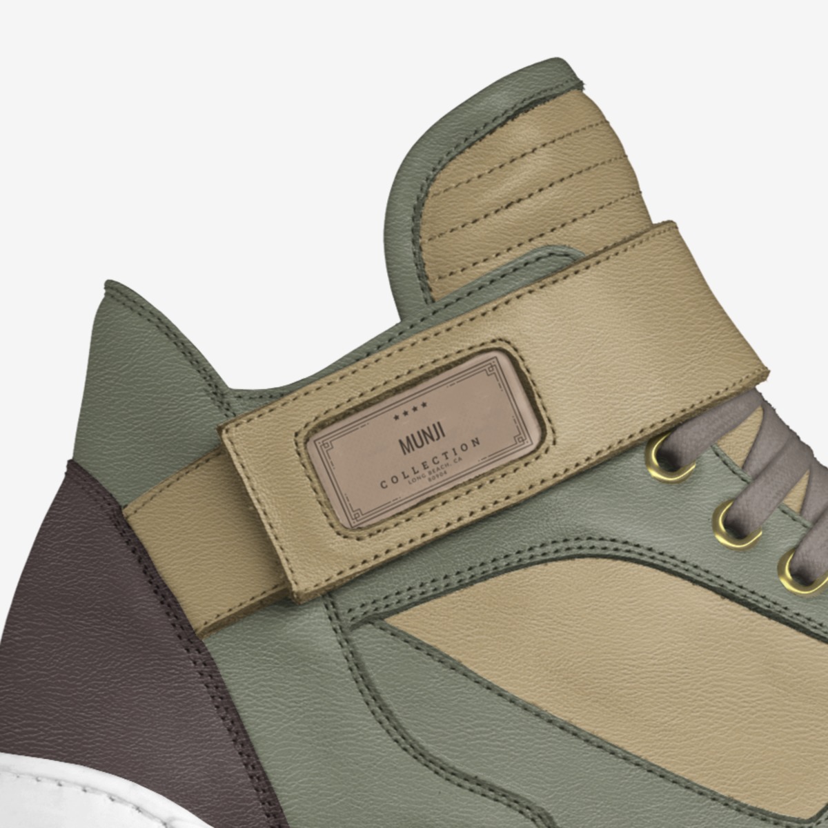 Munji custom made in Italy shoes by Nico Hagopian | Detail view