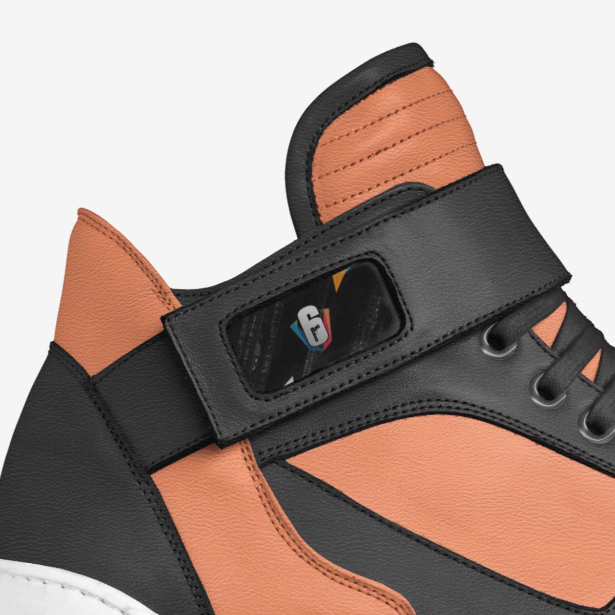The Gaming Shoe custom made in Italy shoes by Daniel Magana | Detail view
