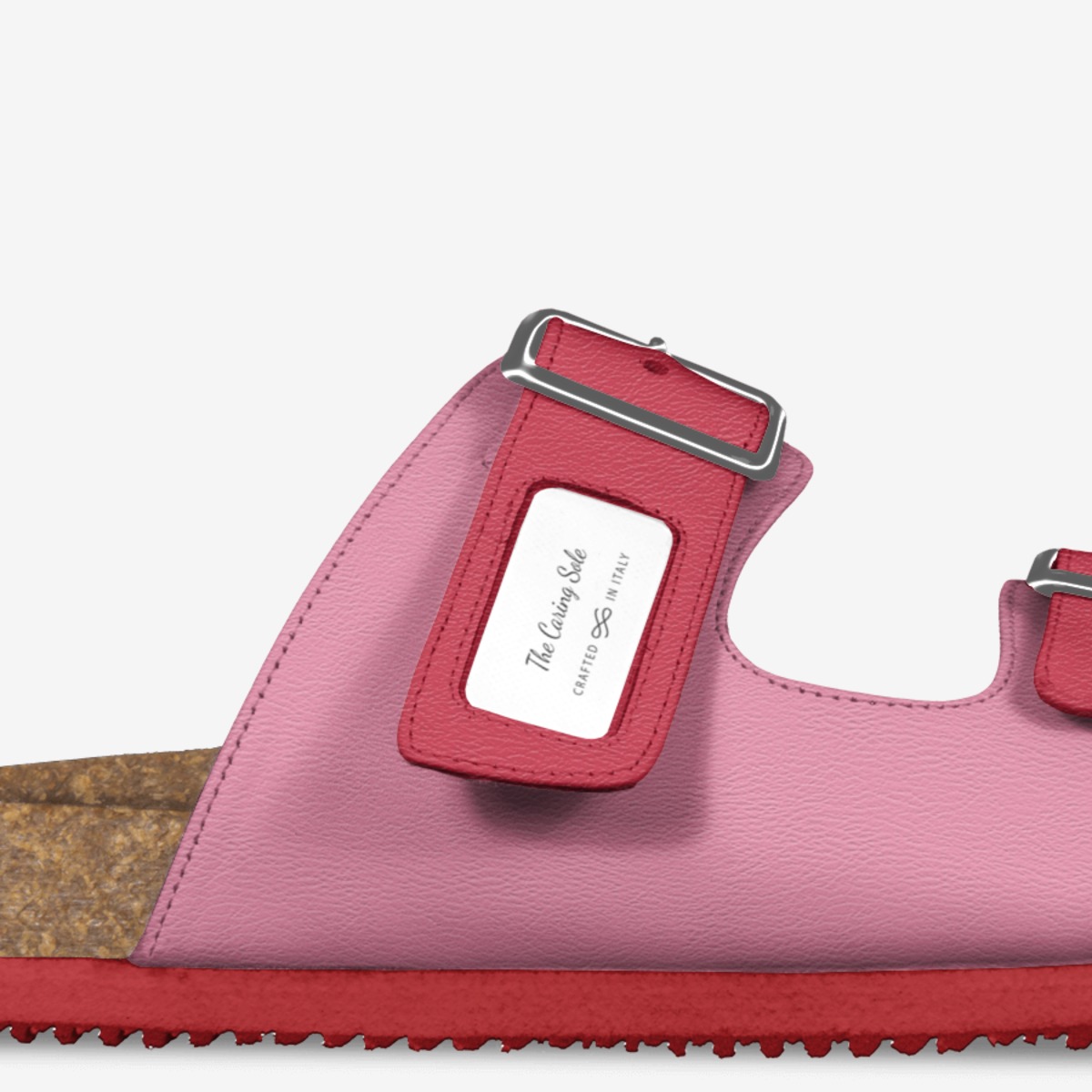 The Caring Sole custom made in Italy shoes by Bridgetown Nannies | Detail view