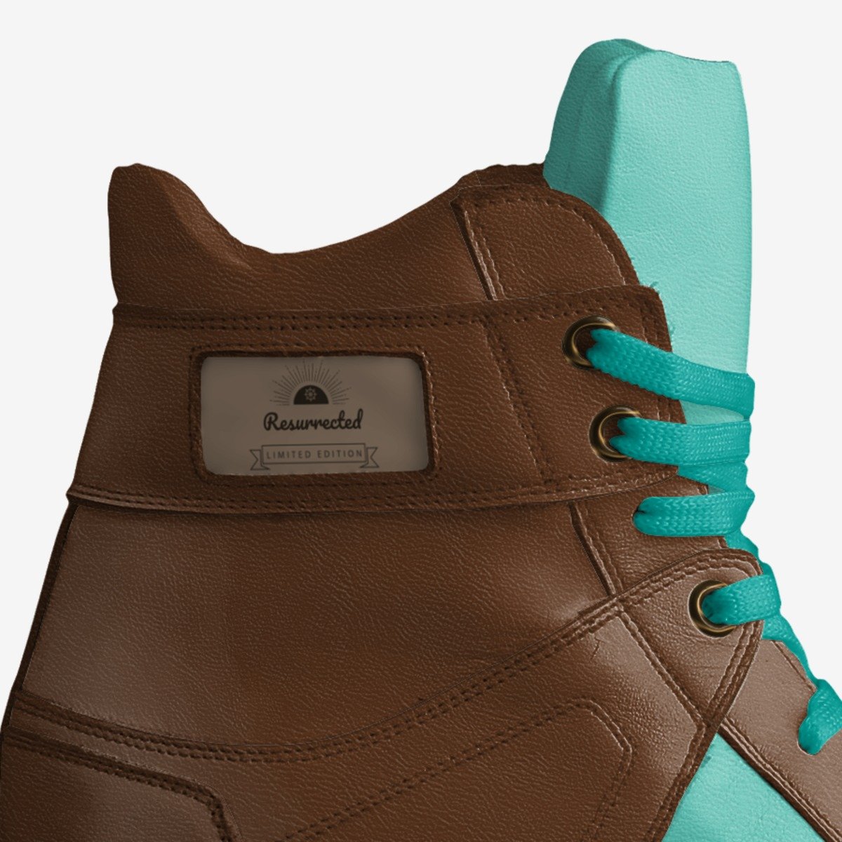 Sexy wedge sneaker custom made in Italy shoes by Deanna Ross | Detail view