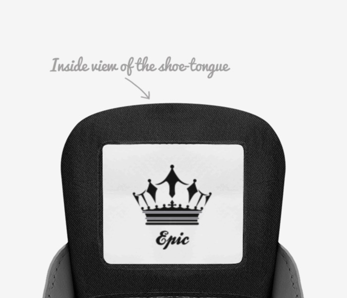 Epic custom made in Italy shoes by Ziko | Tongue view