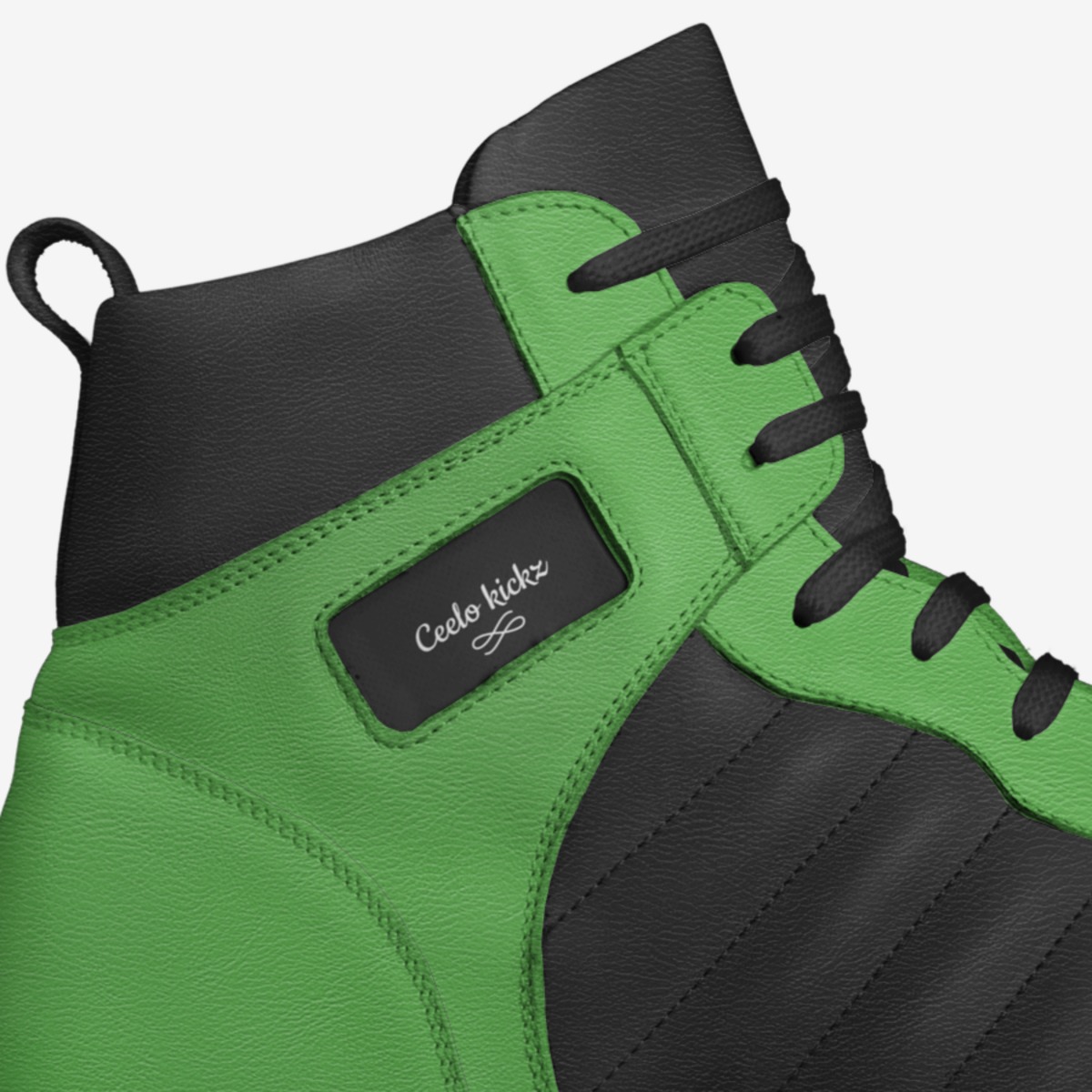 Ceelo kickz custom made in Italy shoes by Eric Christian | Detail view