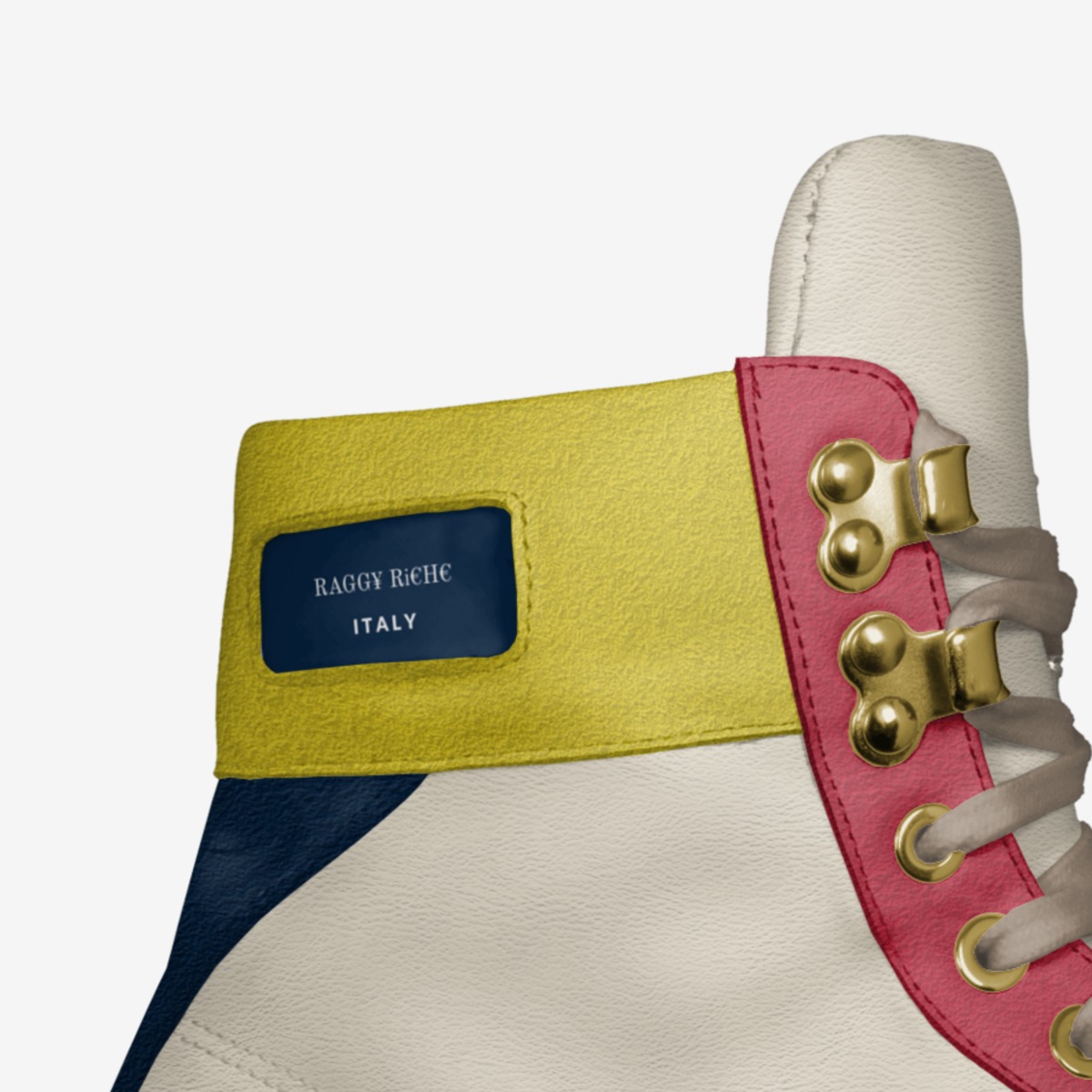 RAGG¥ Ri€H€ custom made in Italy shoes by Damond Hayes | Detail view