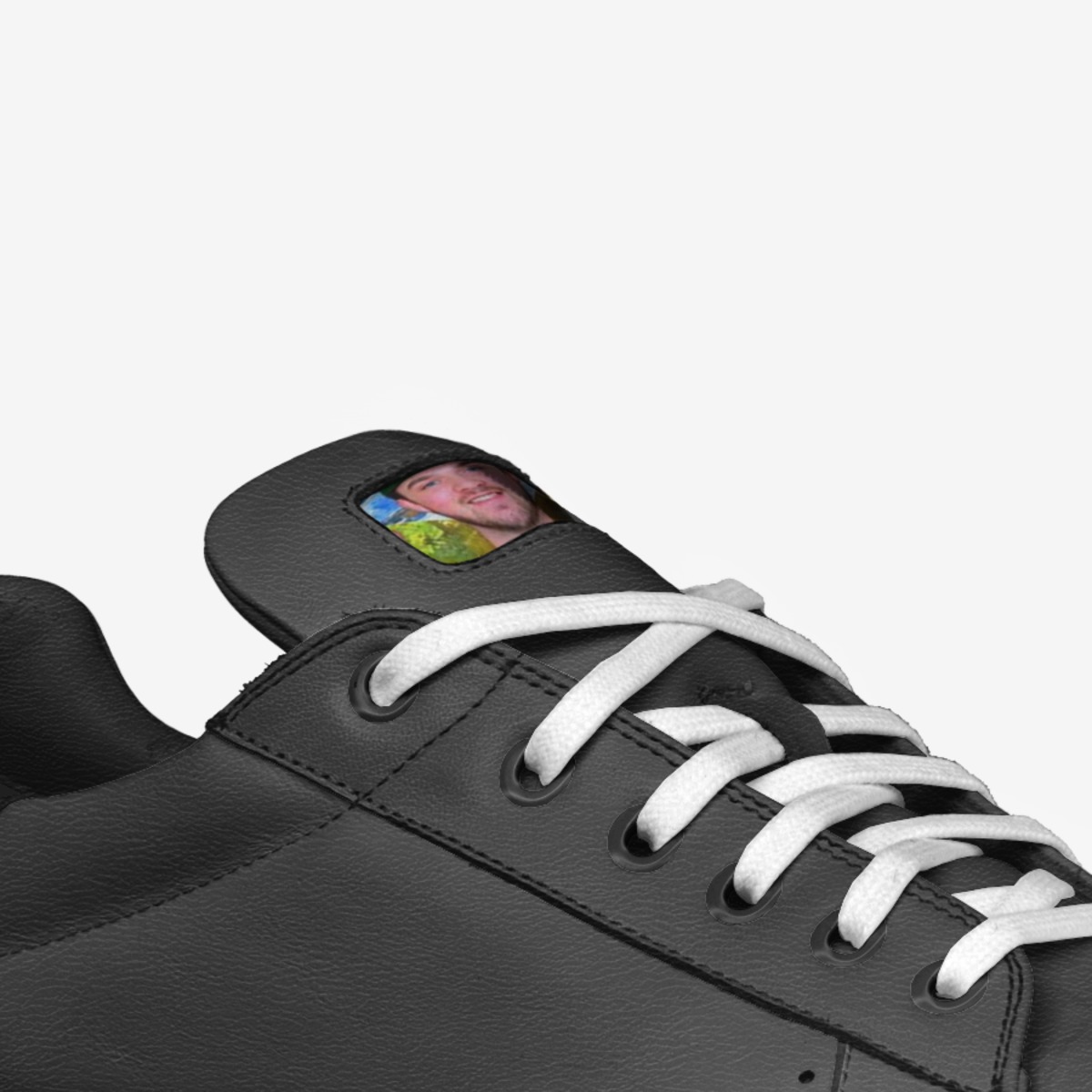 Ali-A clickbait custom made in Italy shoes by Dank Meme Is My City | Detail view