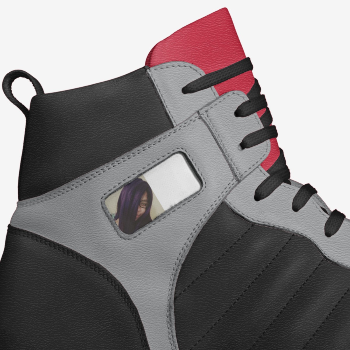 Dessy's custom made in Italy shoes by Desiree Wright | Detail view
