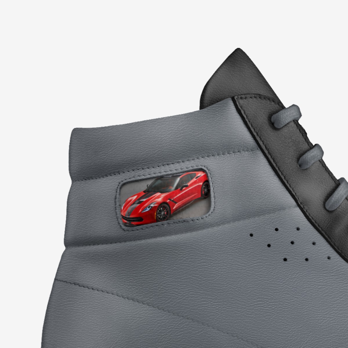 yo mama custom made in Italy shoes by Brandon Cleary | Detail view