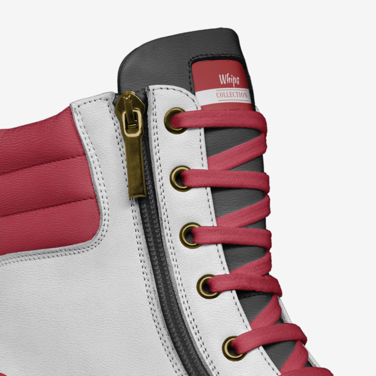 Whips custom made in Italy shoes by Lamar Copeland | Detail view