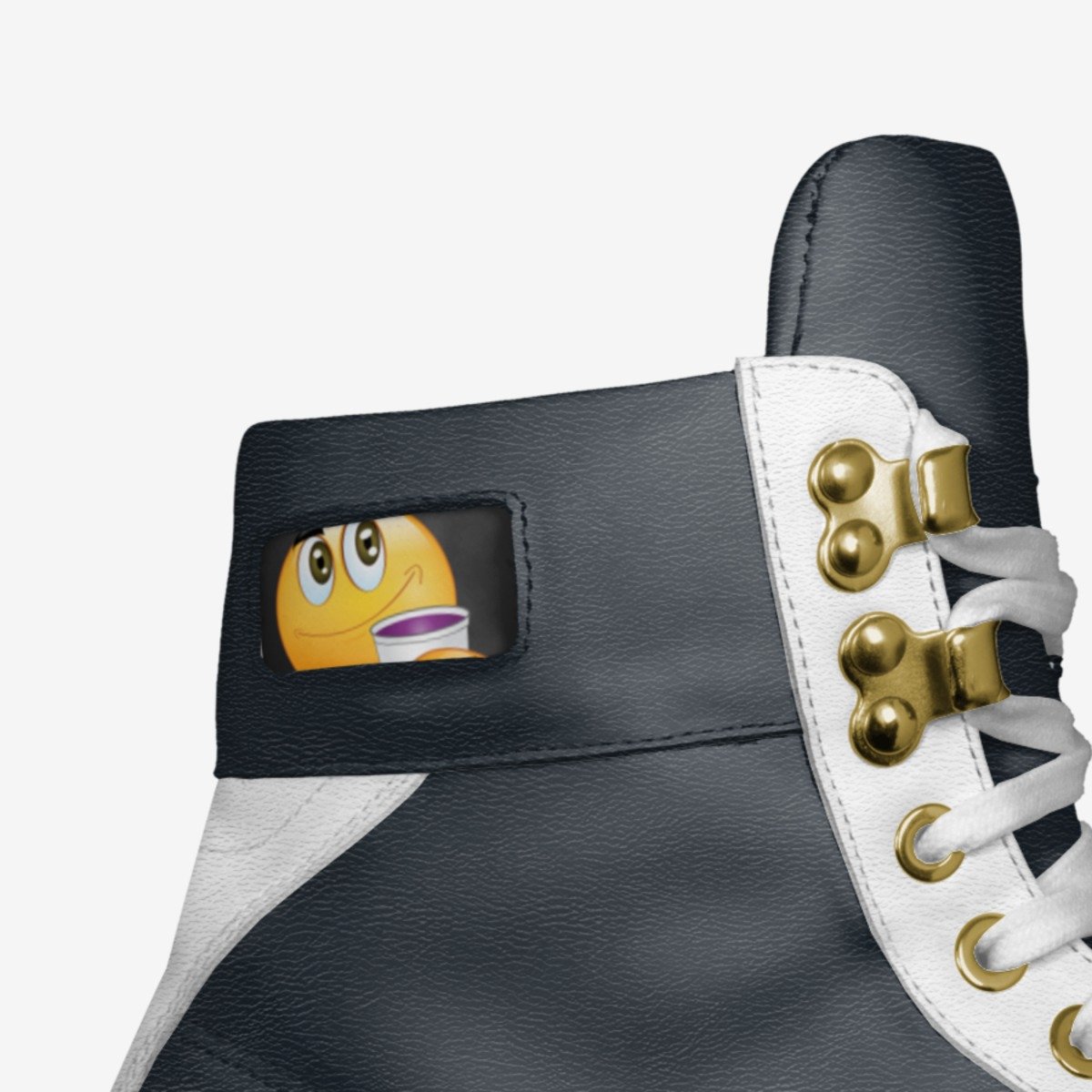 Lean Money custom made in Italy shoes by Doughboy God | Detail view