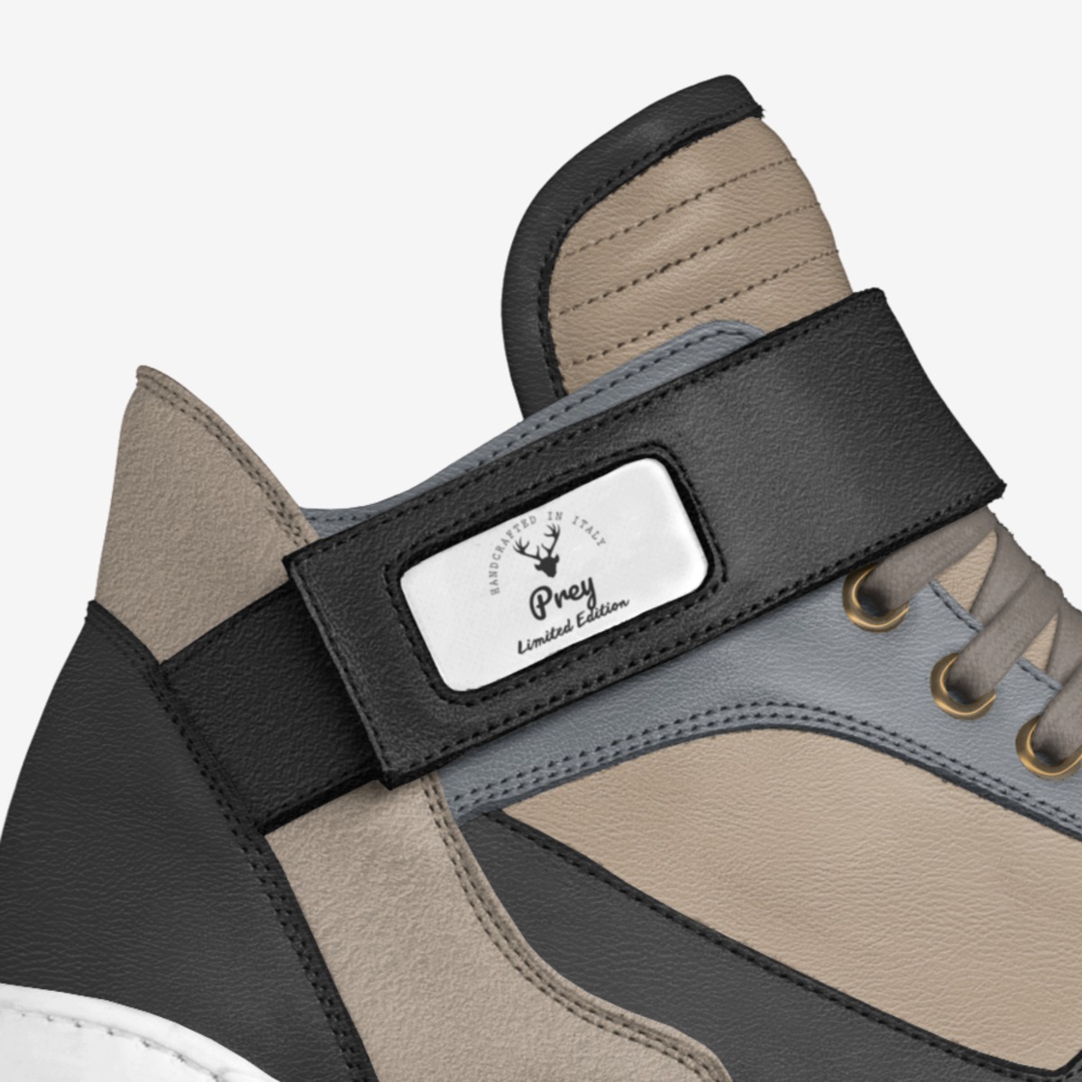 Prey custom made in Italy shoes by Alphonso Jones Iii | Detail view
