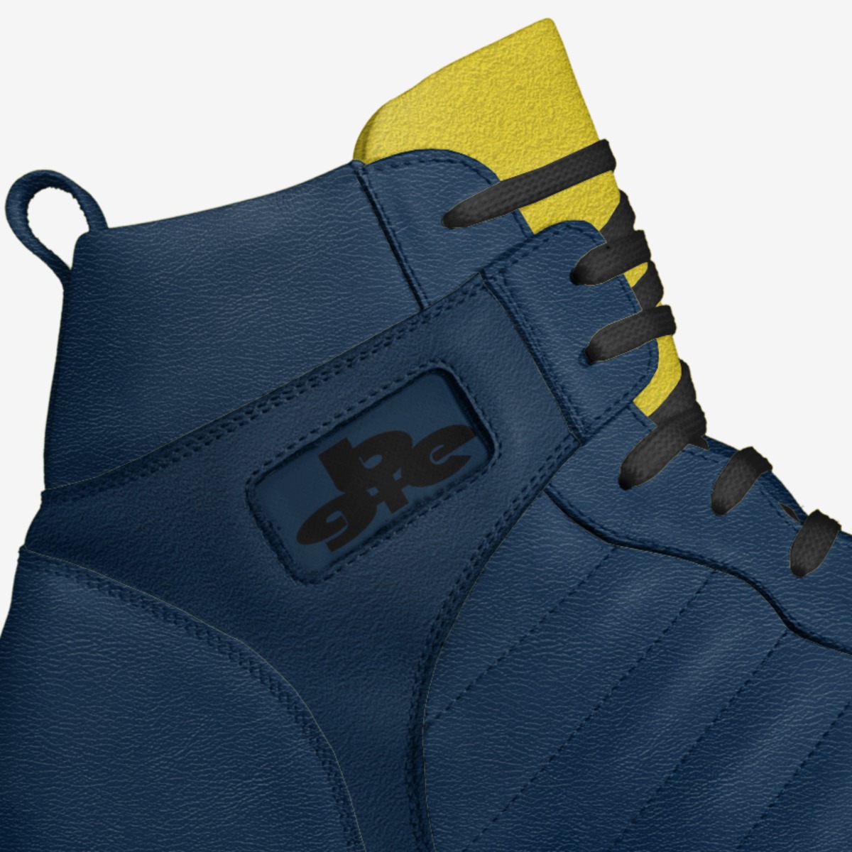 Navy Yarden Salto custom made in Italy shoes by Being Great Every Day | Detail view