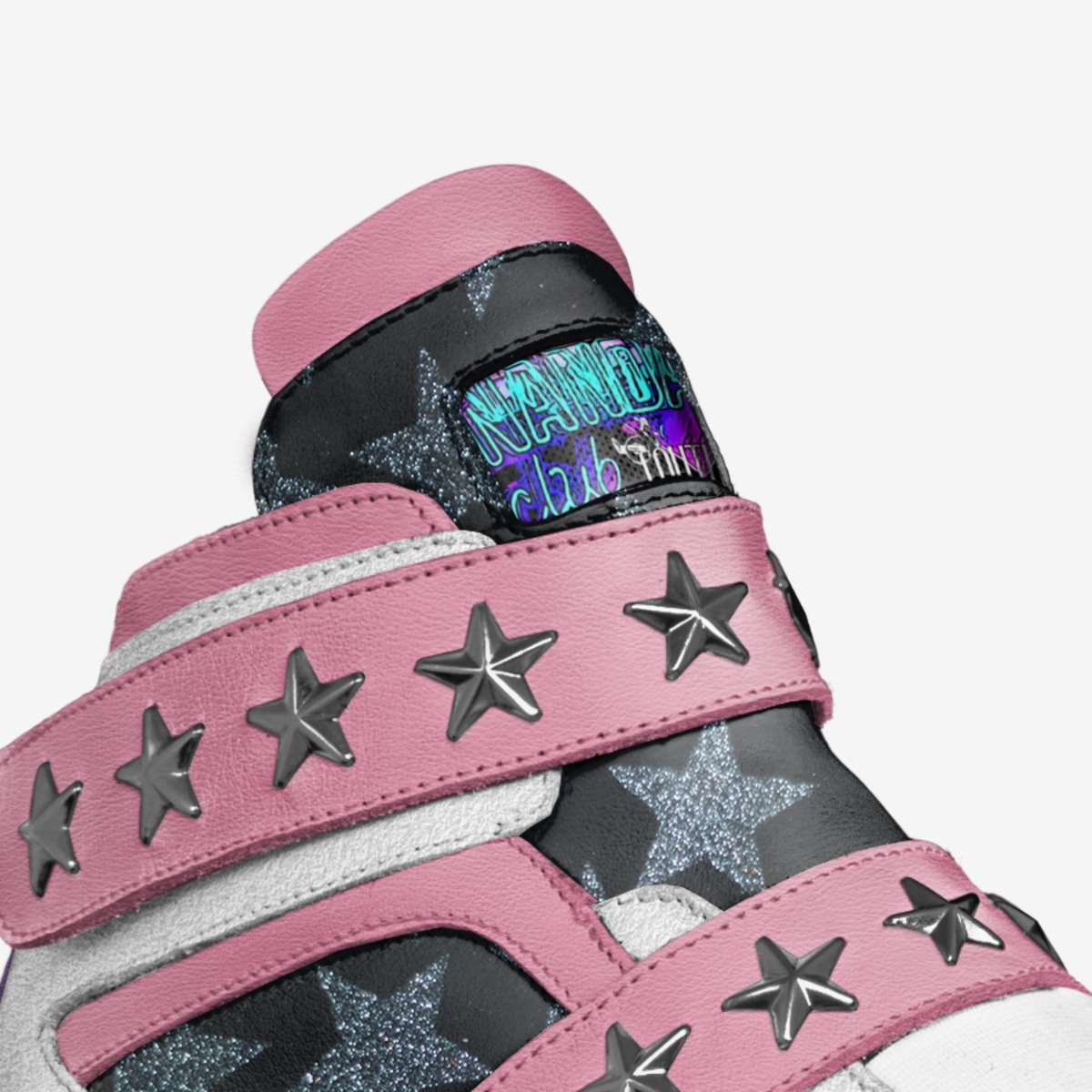 Nanda Club Couture custom made in Italy shoes by Clare Johnston | Detail view