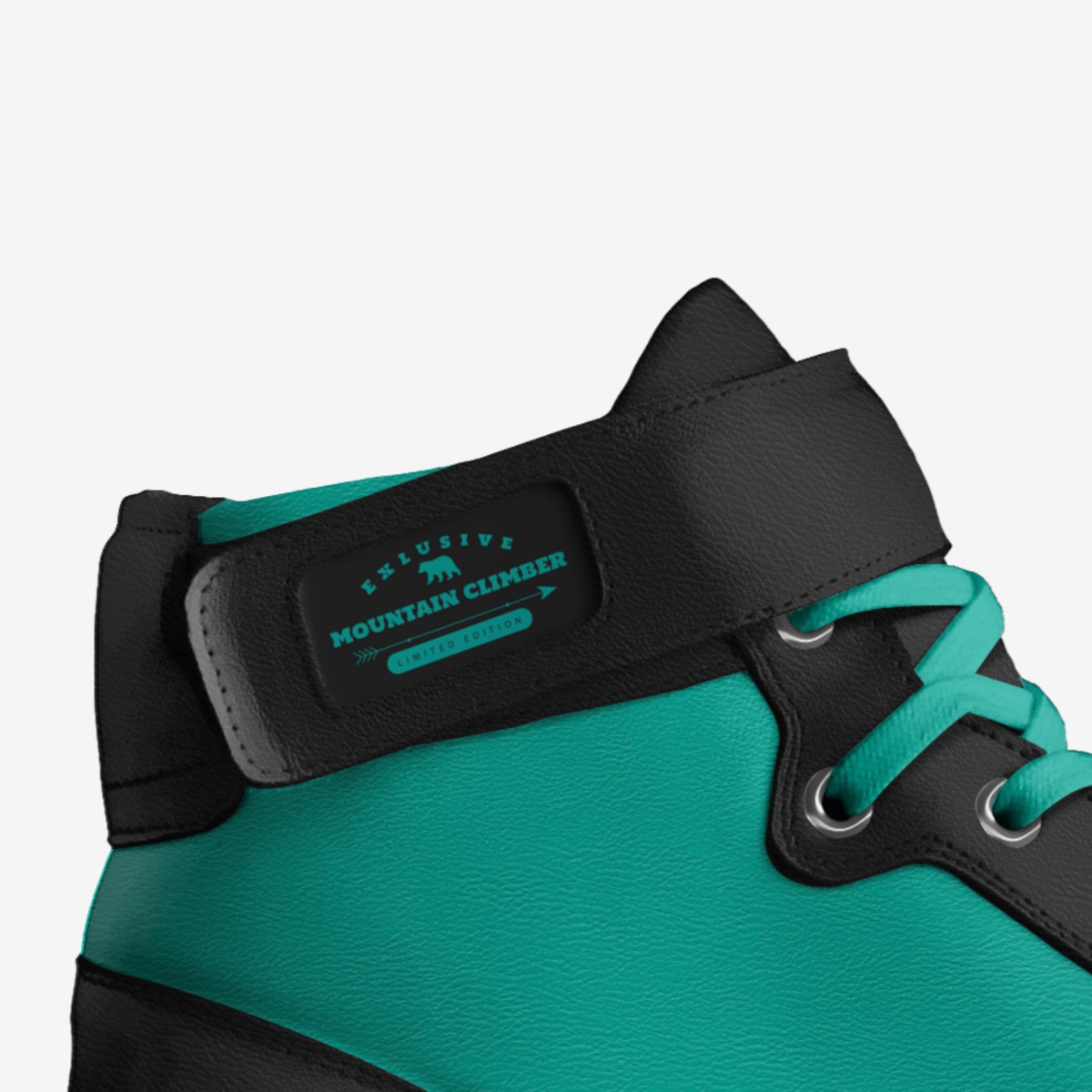 Mountain Climber custom made in Italy shoes by Josefina Wolfe | Detail view