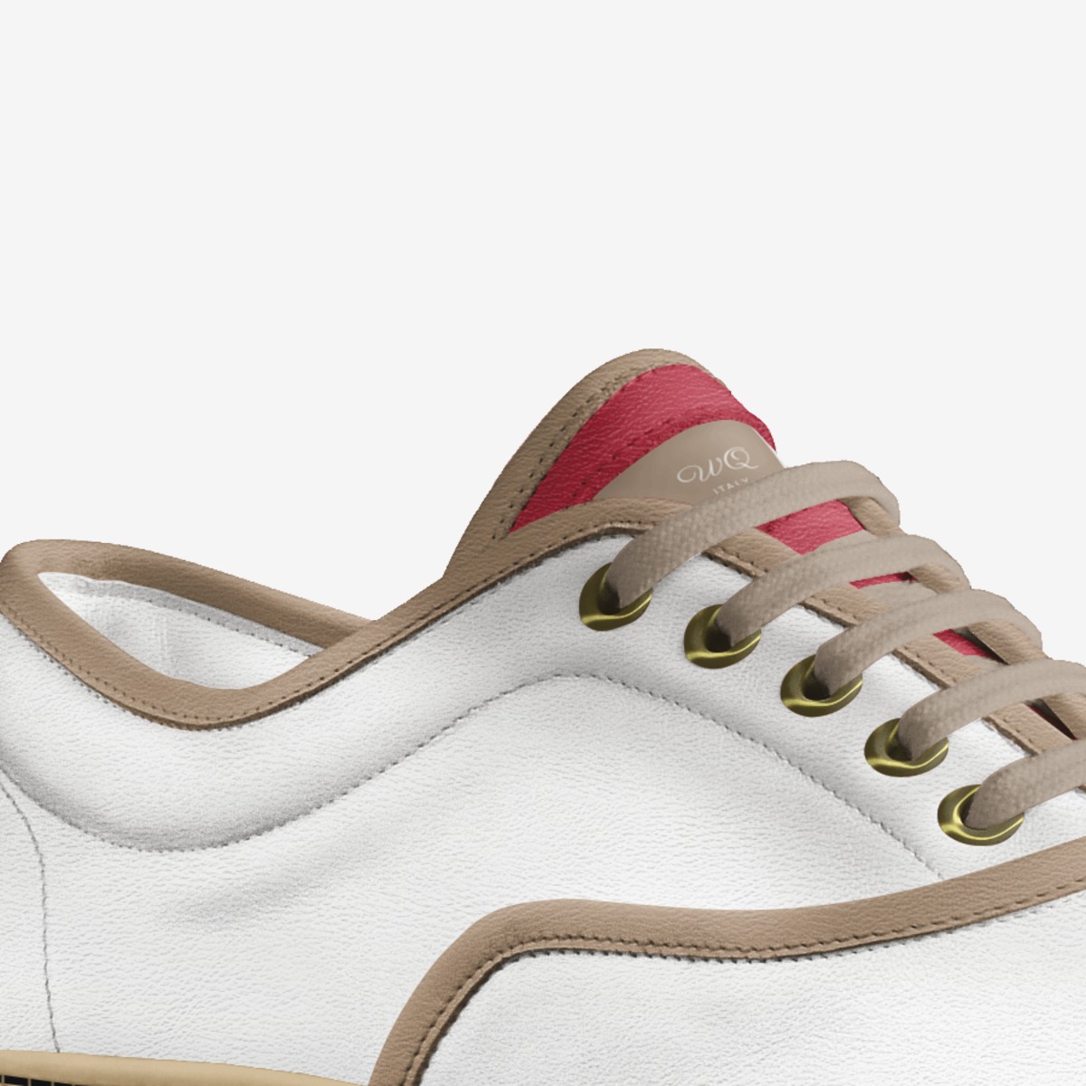 WQ custom made in Italy shoes by Will Quigley | Detail view
