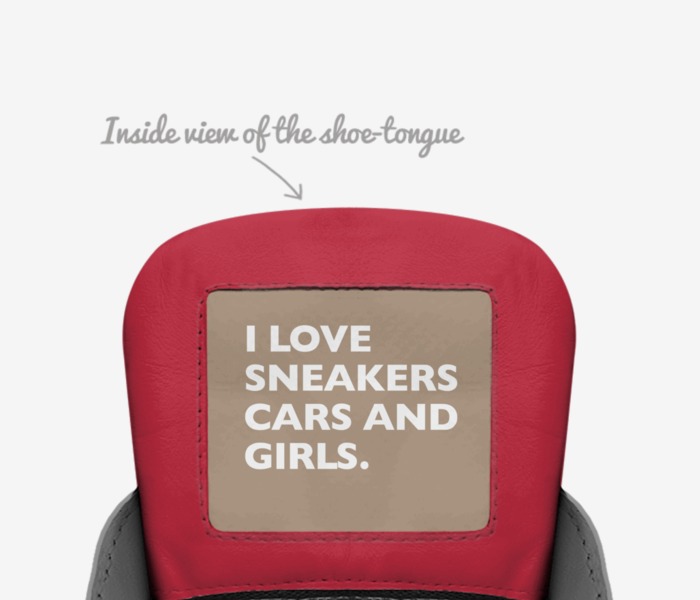 WQ custom made in Italy shoes by Will Quigley | Tongue view