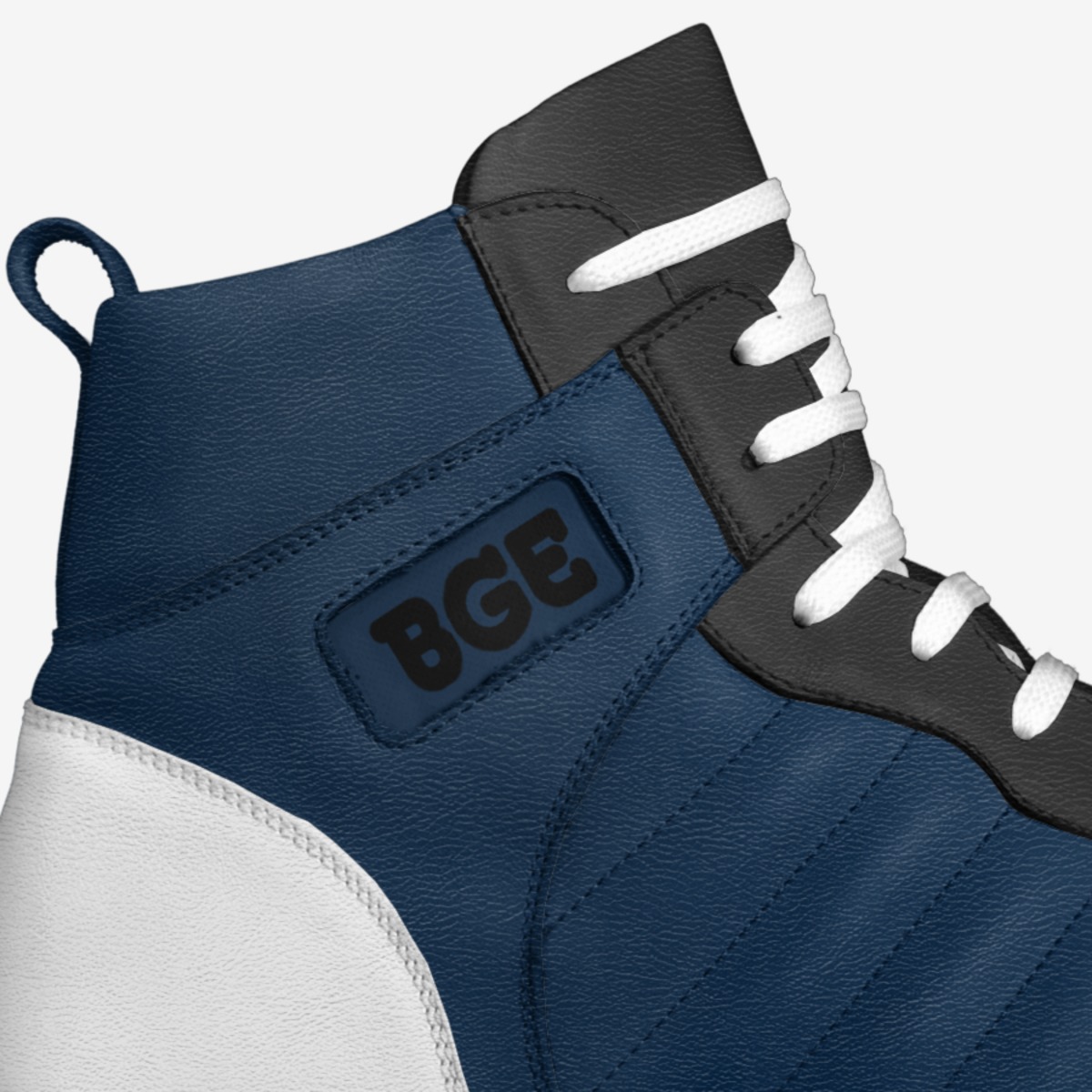 BluBlac 3 SJ1 custom made in Italy shoes by Being Great Every Day | Detail view