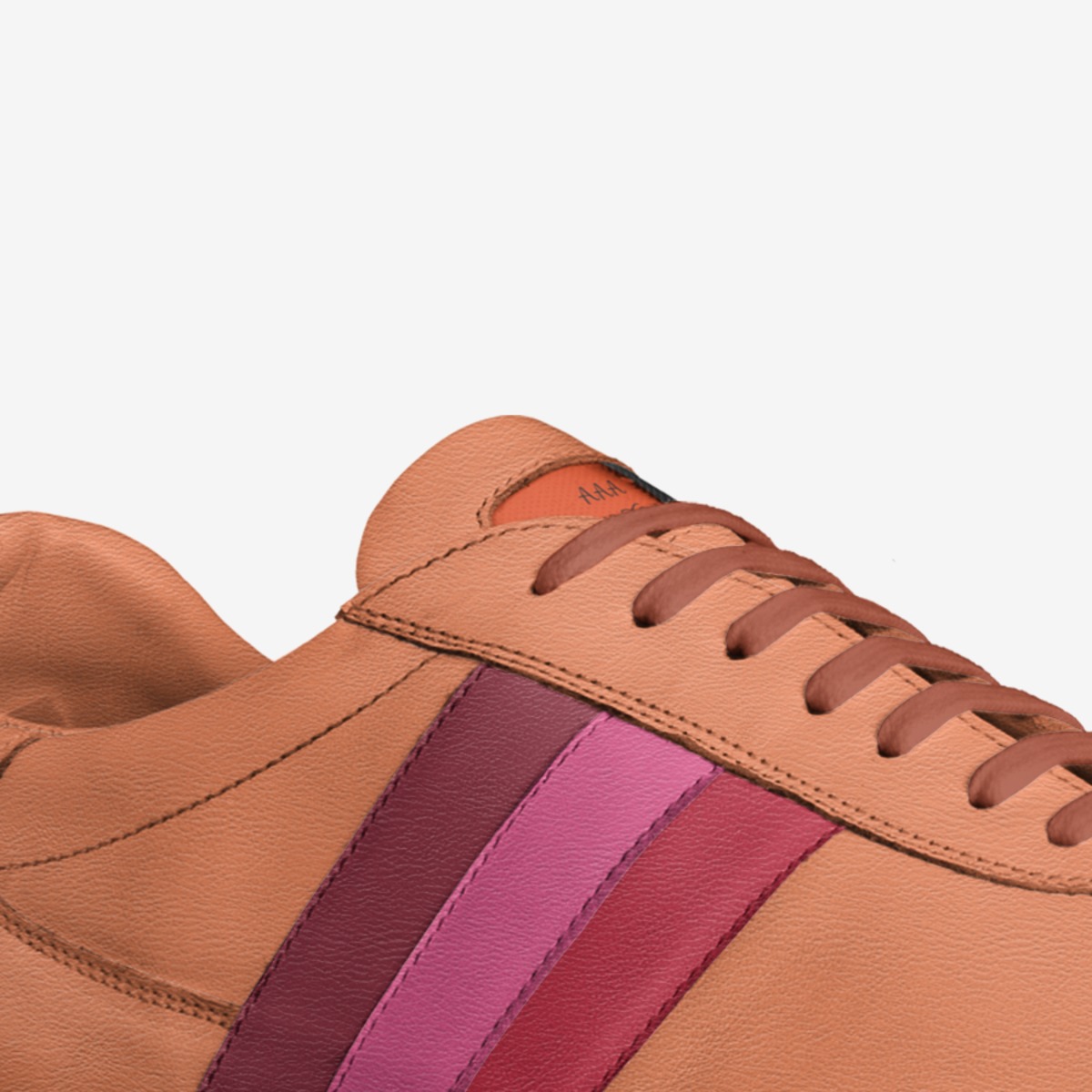 AAA Acronym custom made in Italy shoes by Demar Derohan | Detail view