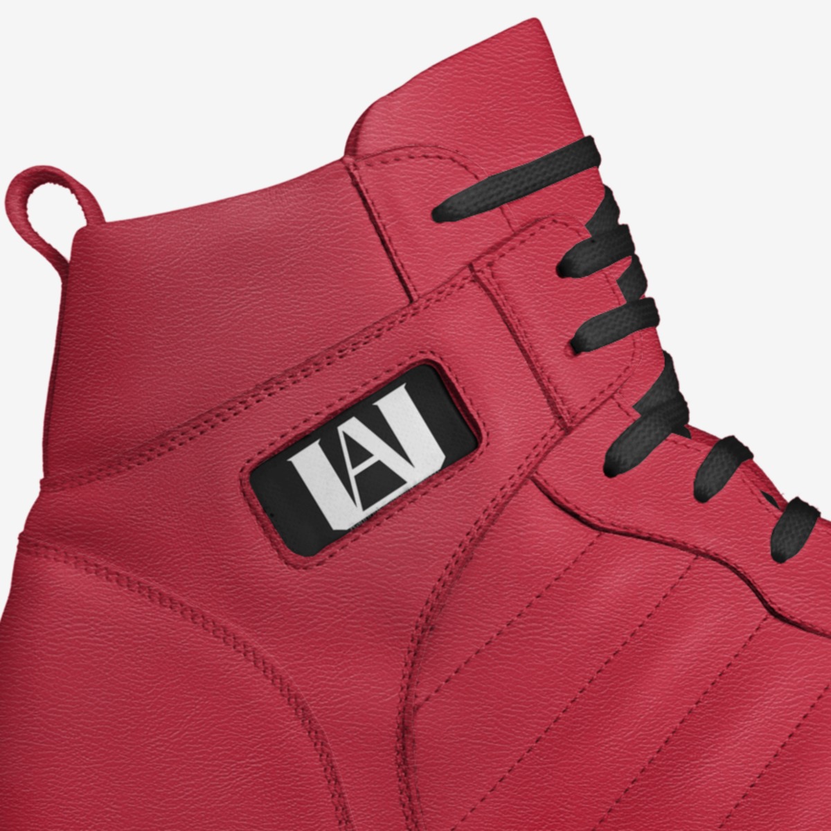 Deku custom made in Italy shoes by Jeffrey Madrigal | Detail view