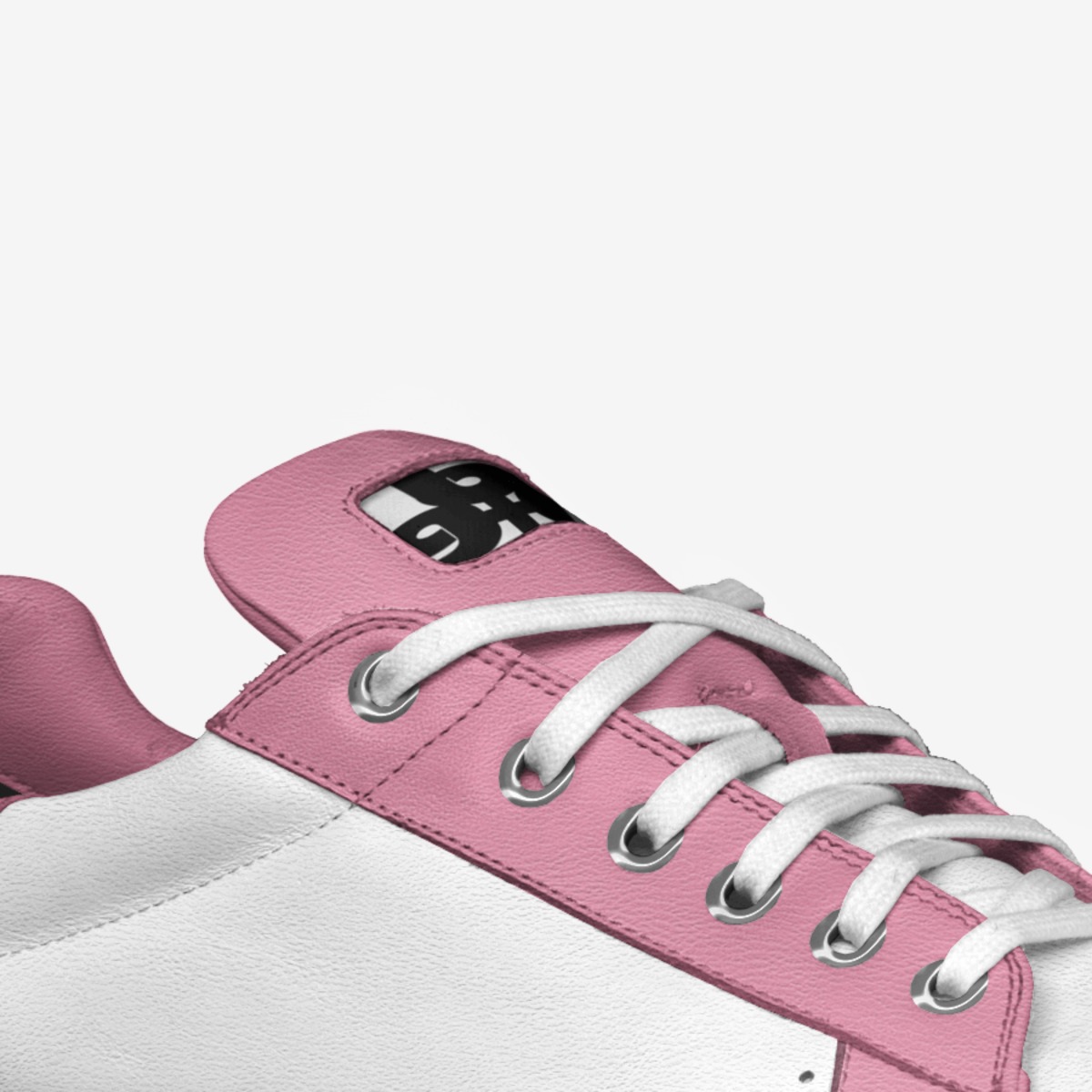 Pink B Classica custom made in Italy shoes by Being Great Every Day | Detail view