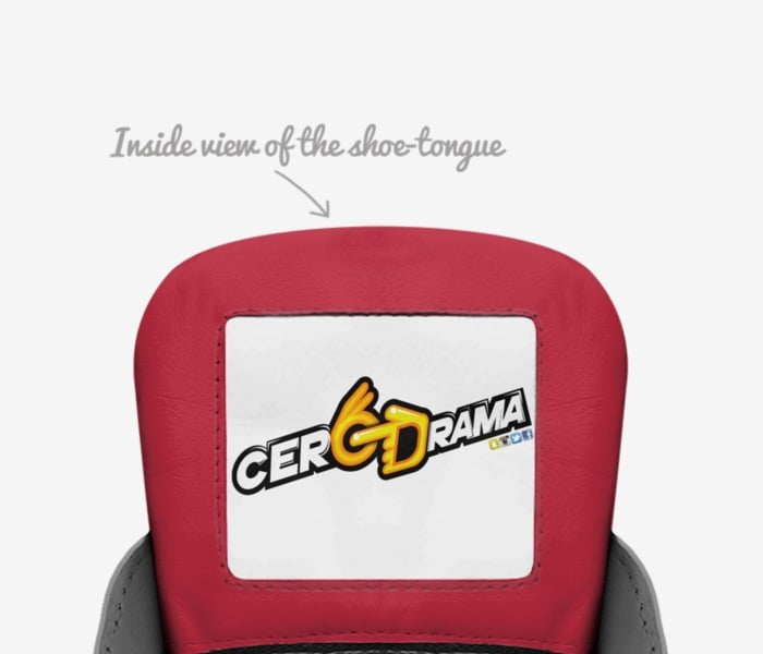 drama custom made in Italy shoes by Jose Iturbe | Tongue view