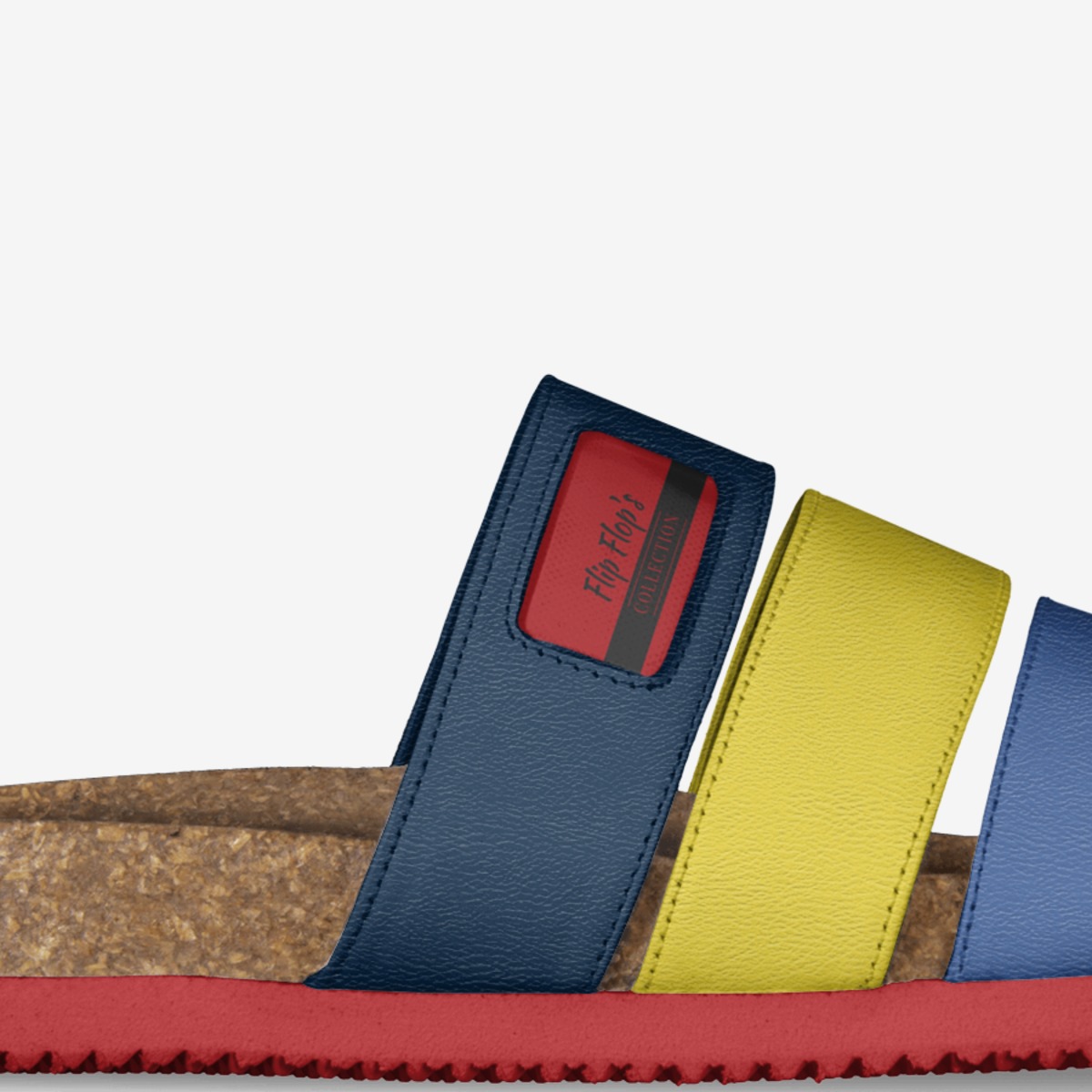 Flip Flop's custom made in Italy shoes by Thomas Childers | Detail view