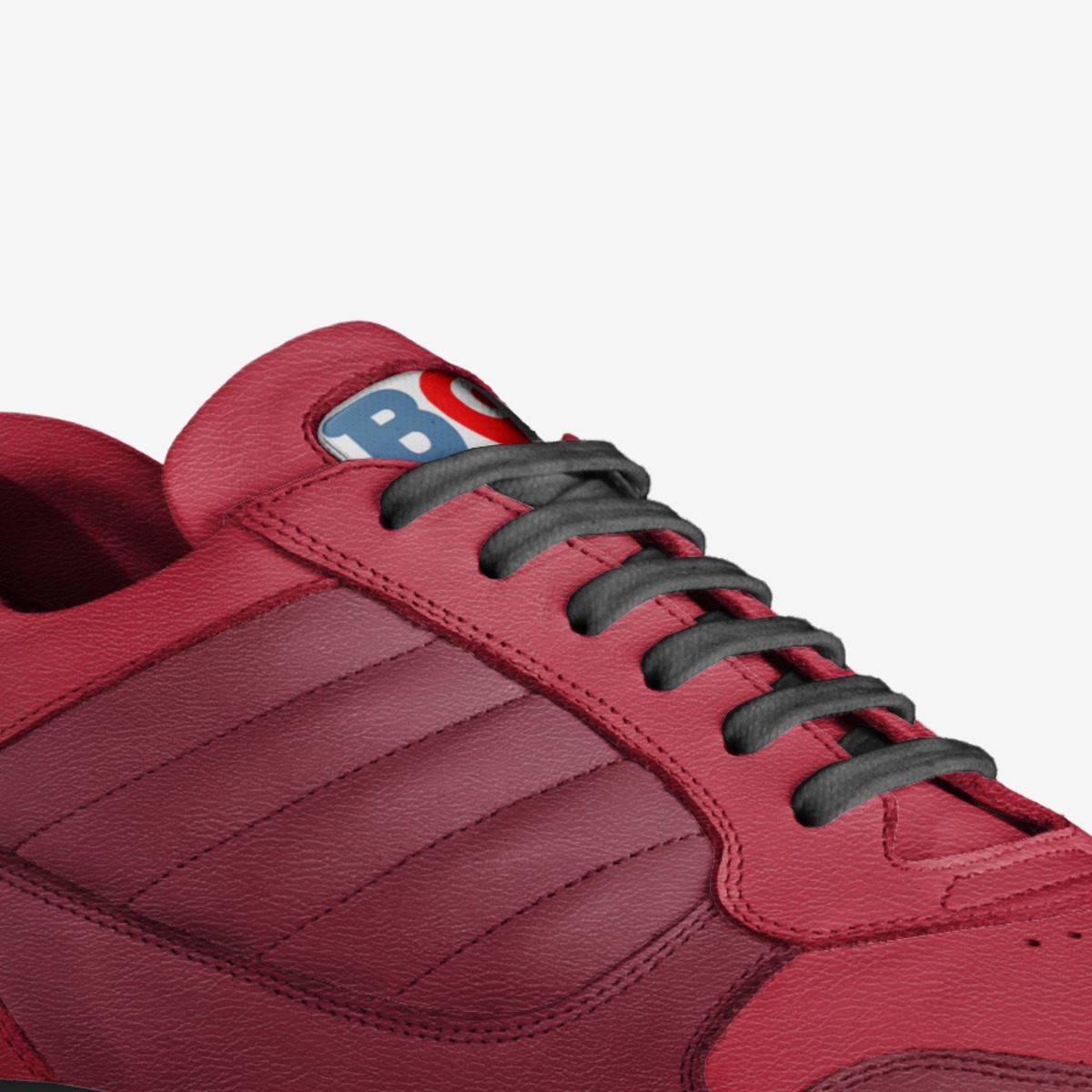 Red Red Adagio custom made in Italy shoes by Being Great Every Day | Detail view
