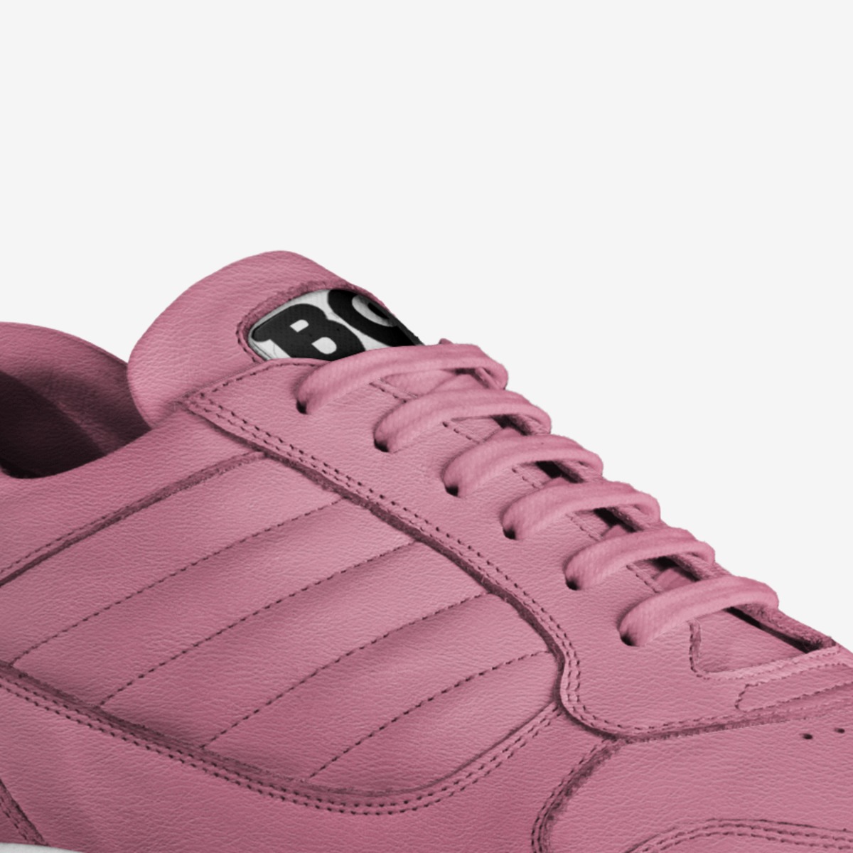 Pink Dub Adagio custom made in Italy shoes by Being Great Every Day | Detail view