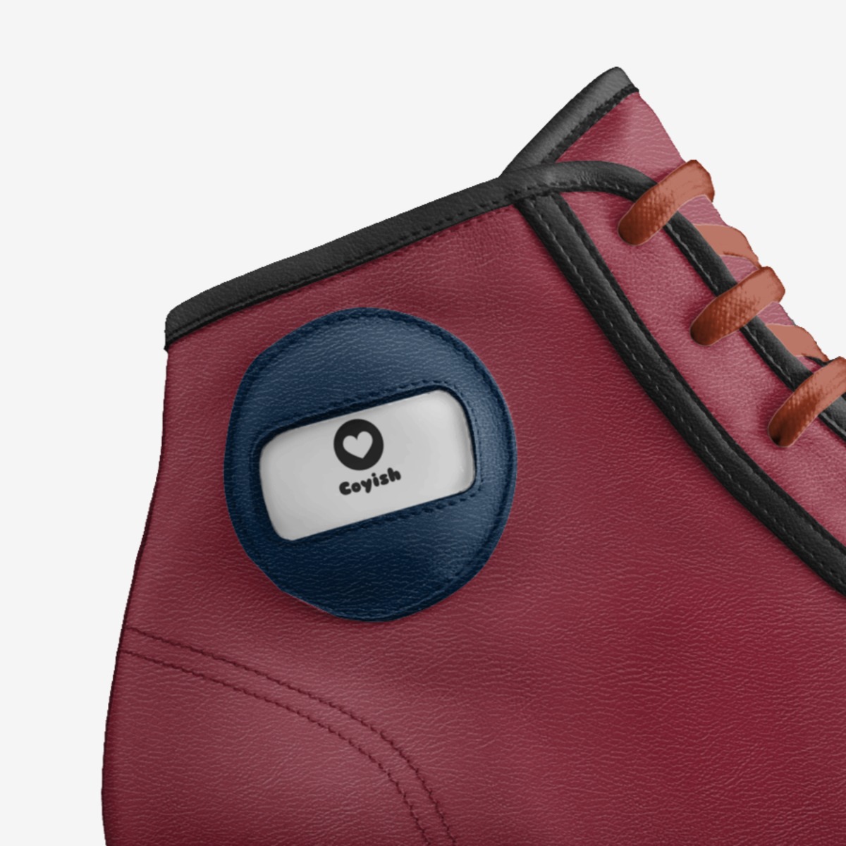 Coyish custom made in Italy shoes by Cynthia Mccoy | Detail view