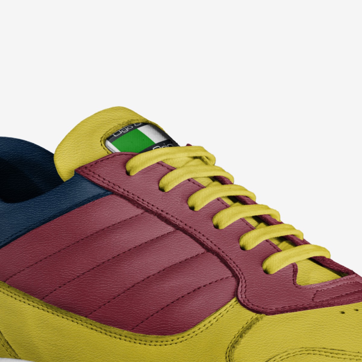 Sambar custom made in Italy shoes by Danny Chambers | Detail view