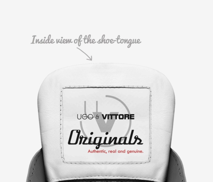 Argali custom made in Italy shoes by Danny Chambers | Tongue view