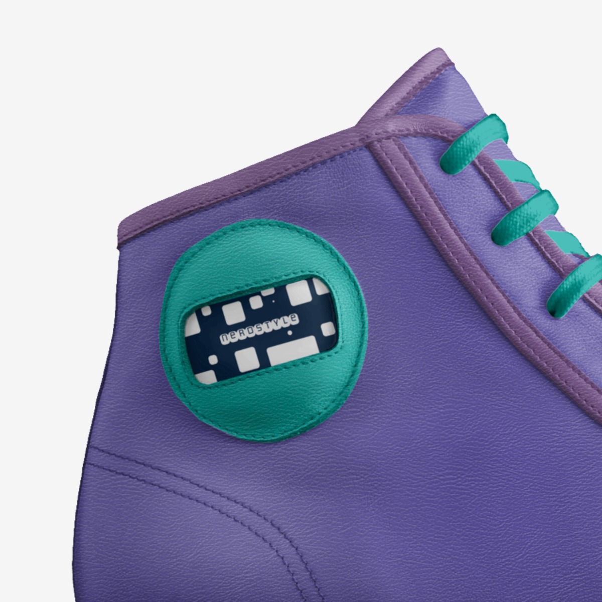Nerdstyle custom made in Italy shoes by Hannah Johnson | Detail view