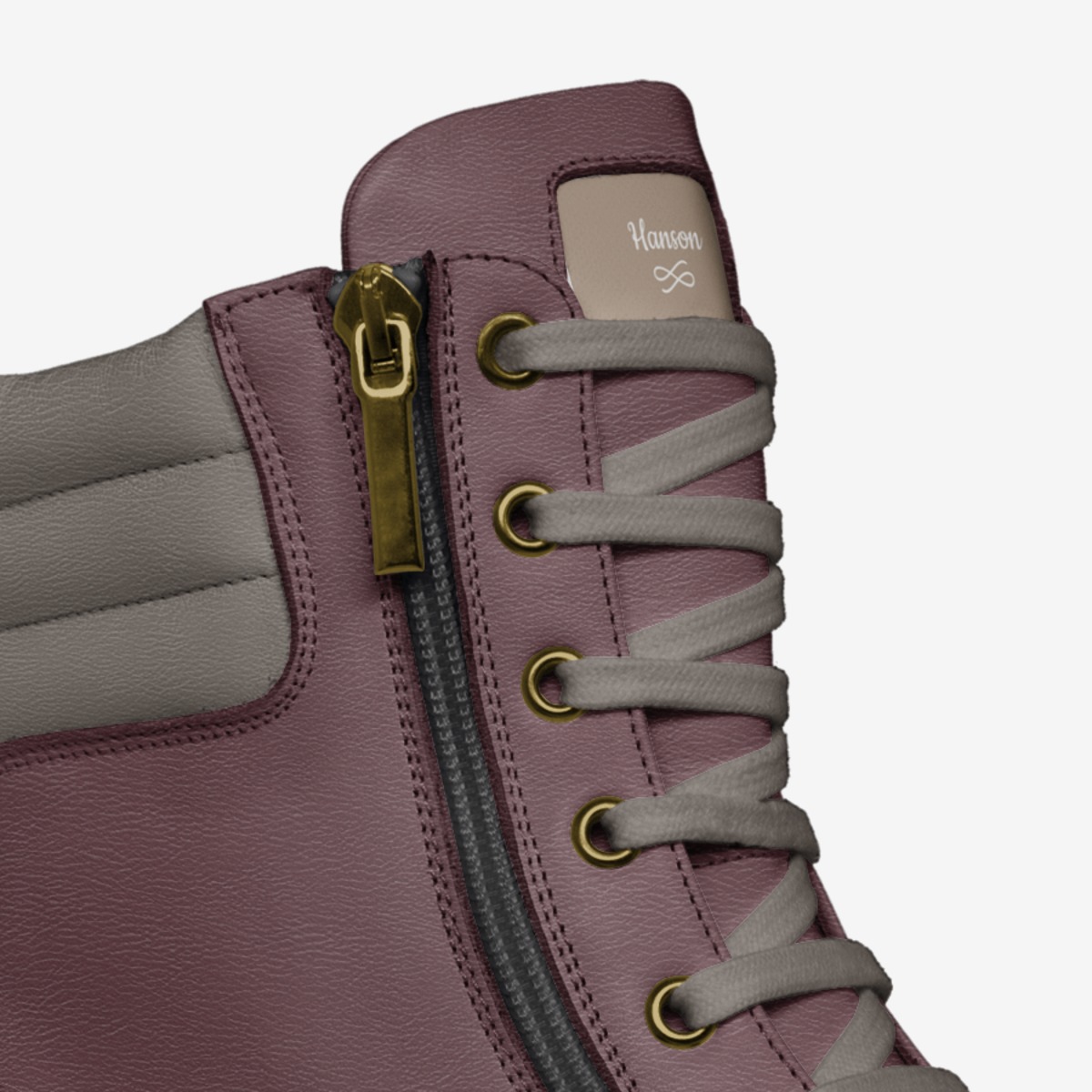 Hanson custom made in Italy shoes by Hannah Johnson | Detail view
