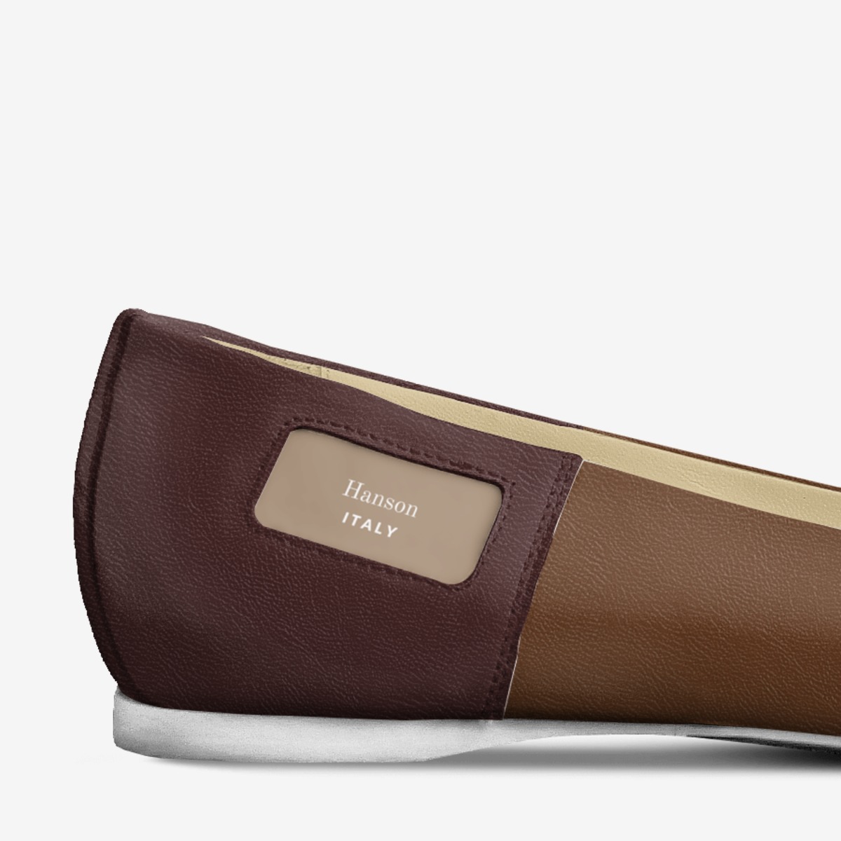 Hanson custom made in Italy shoes by Hannah Johnson | Detail view