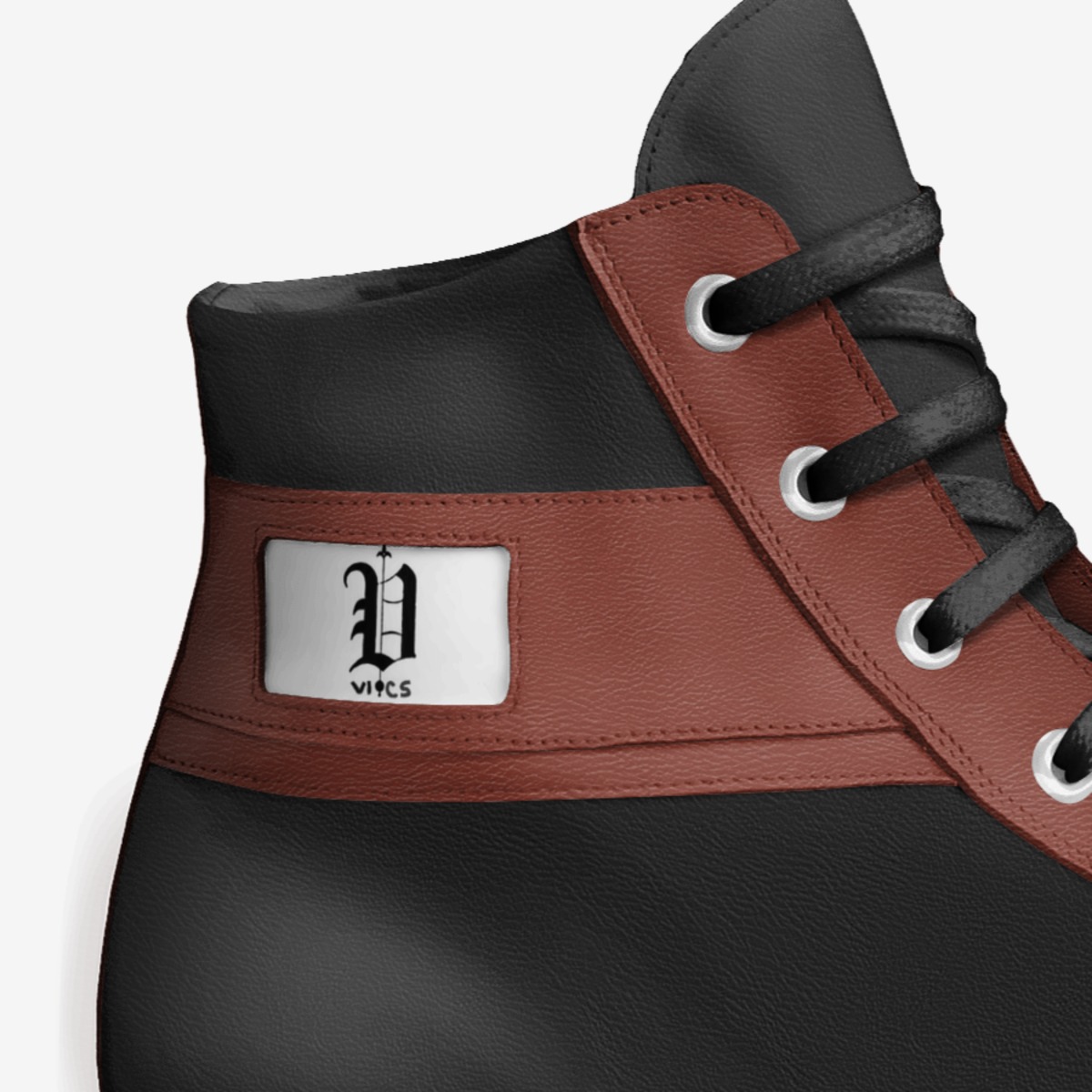 vics orcale 2 custom made in Italy shoes by Brayden Murphy | Detail view