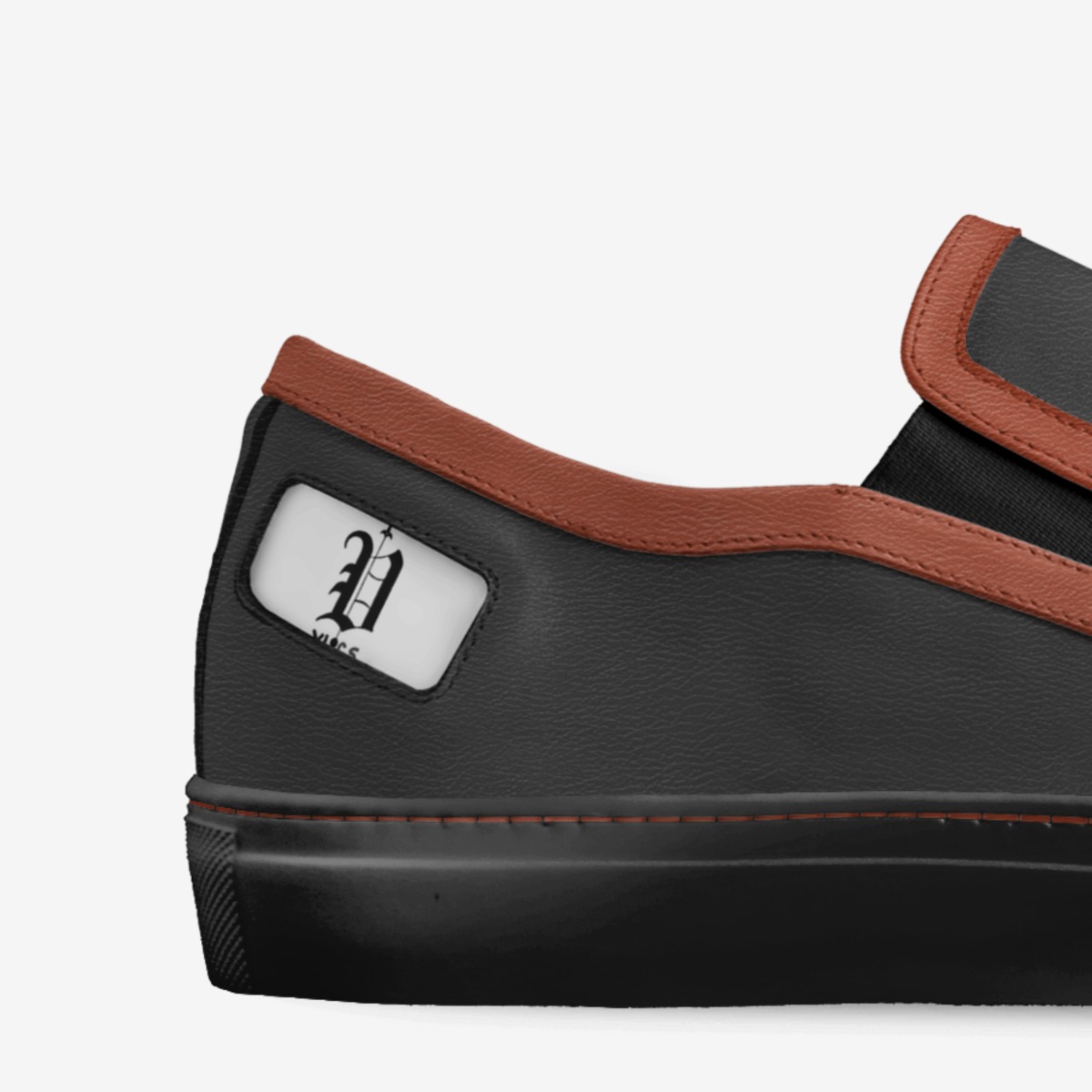 vics orcale 3 custom made in Italy shoes by Brayden Murphy | Detail view