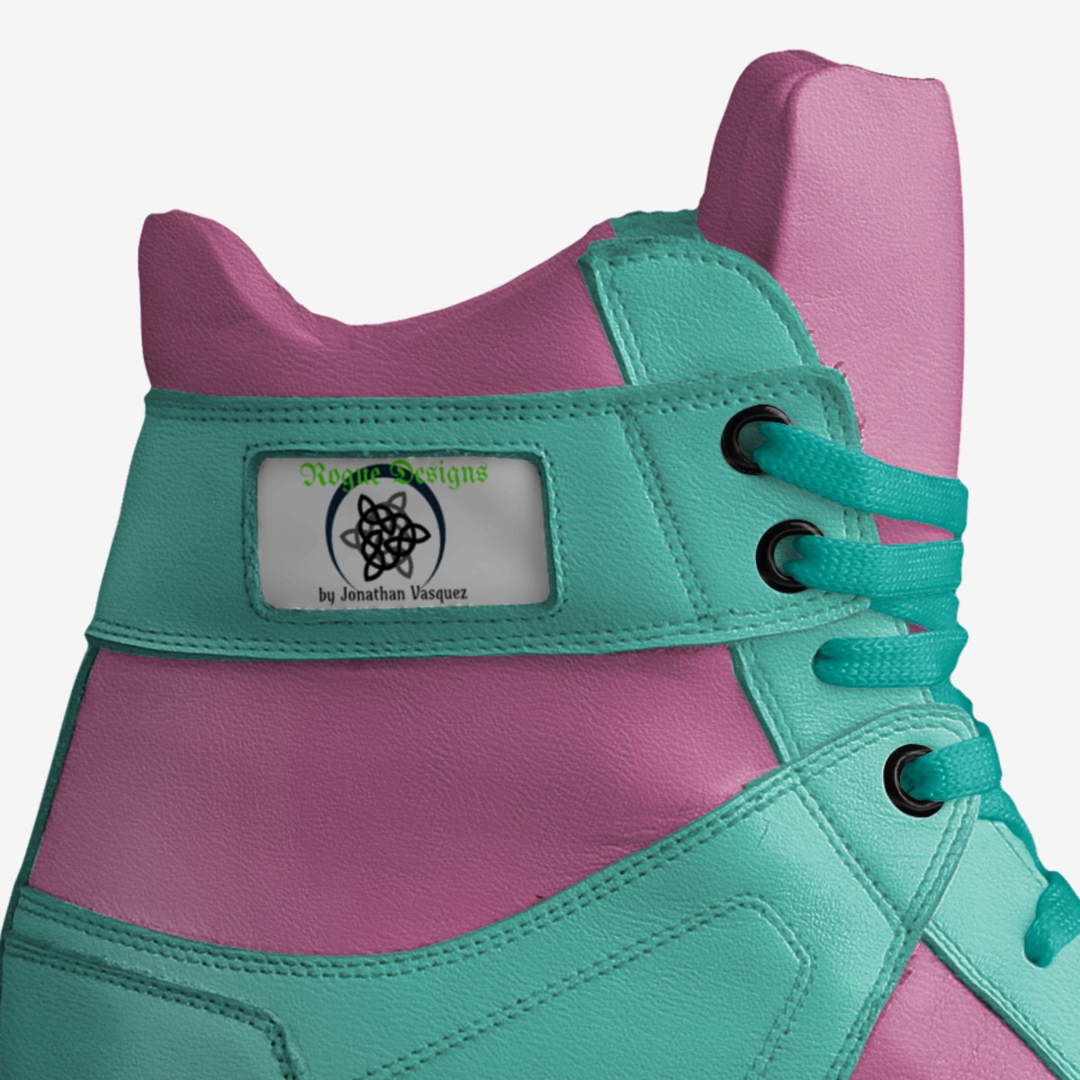 Quinzel custom made in Italy shoes by Jonathan Vasquez | Detail view