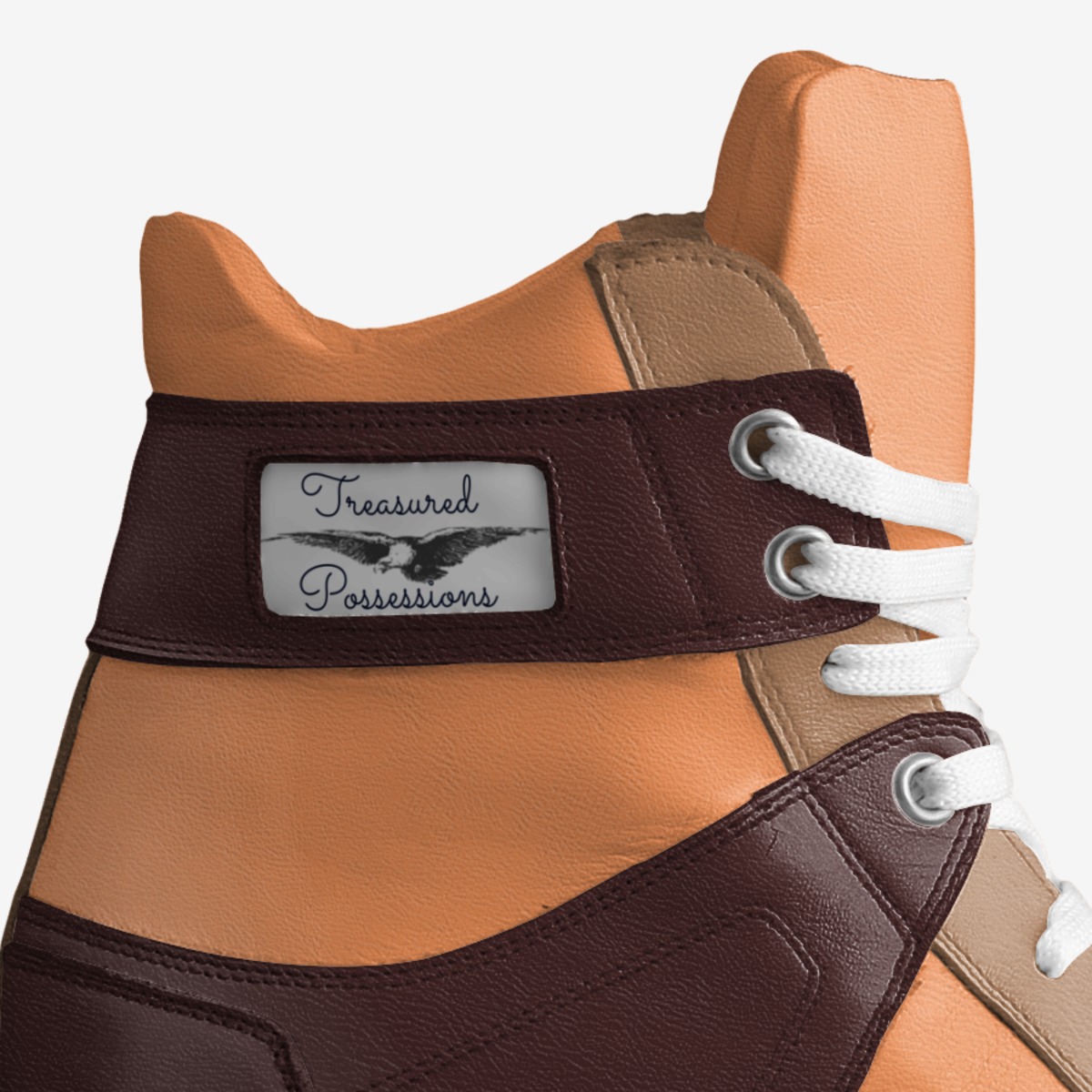 High Steppin custom made in Italy shoes by Chavez Mckee | Detail view
