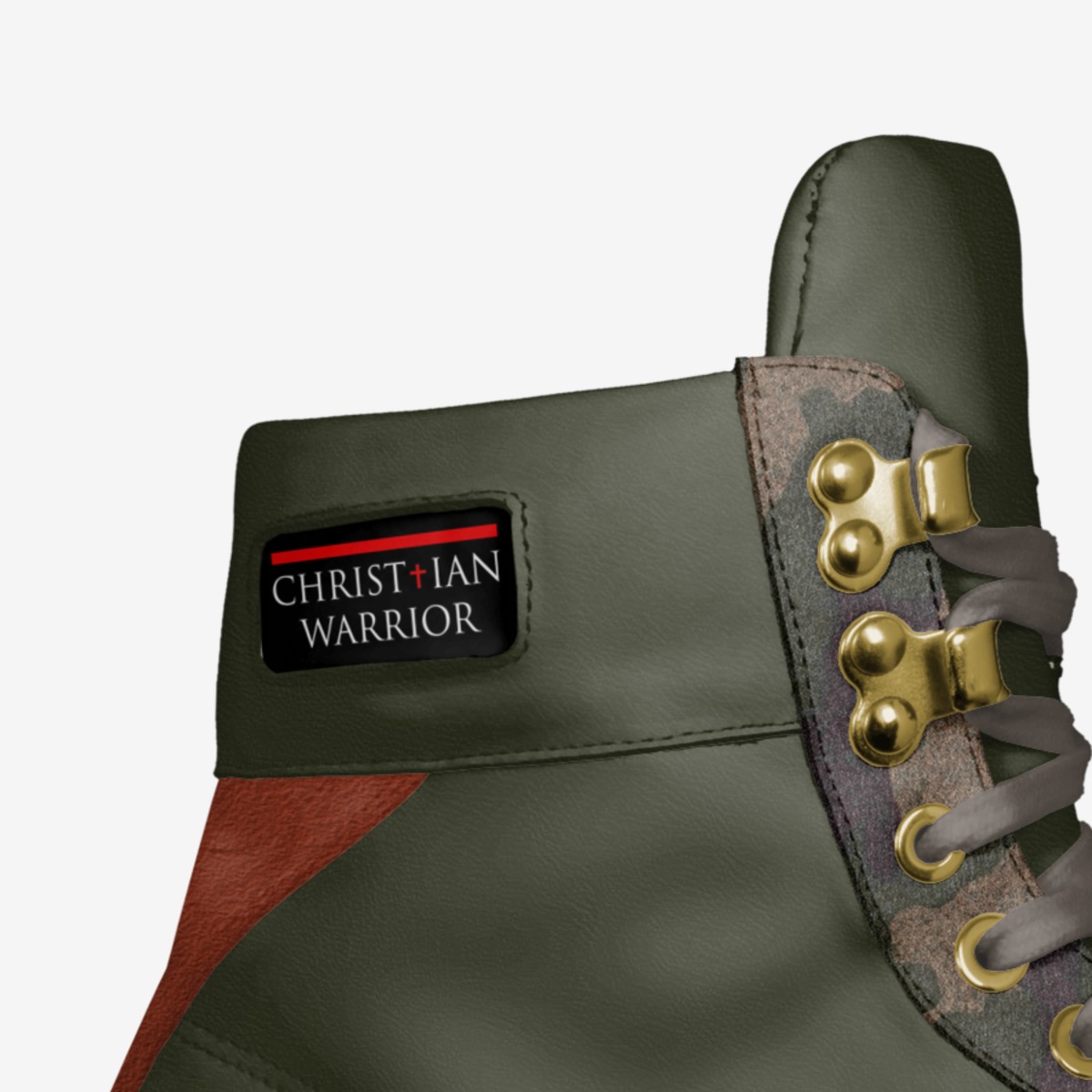 GOD'S ARMY ELITE custom made in Italy shoes by Bernard Frazier | Detail view