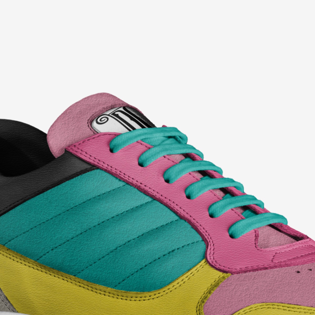 dos2trainers custom made in Italy shoes by Laura Washington | Detail view