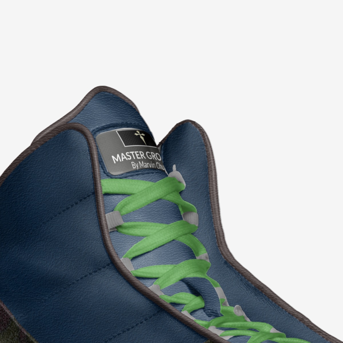 MASTER GROOMER 7  custom made in Italy shoes by Marvin Church | Detail view